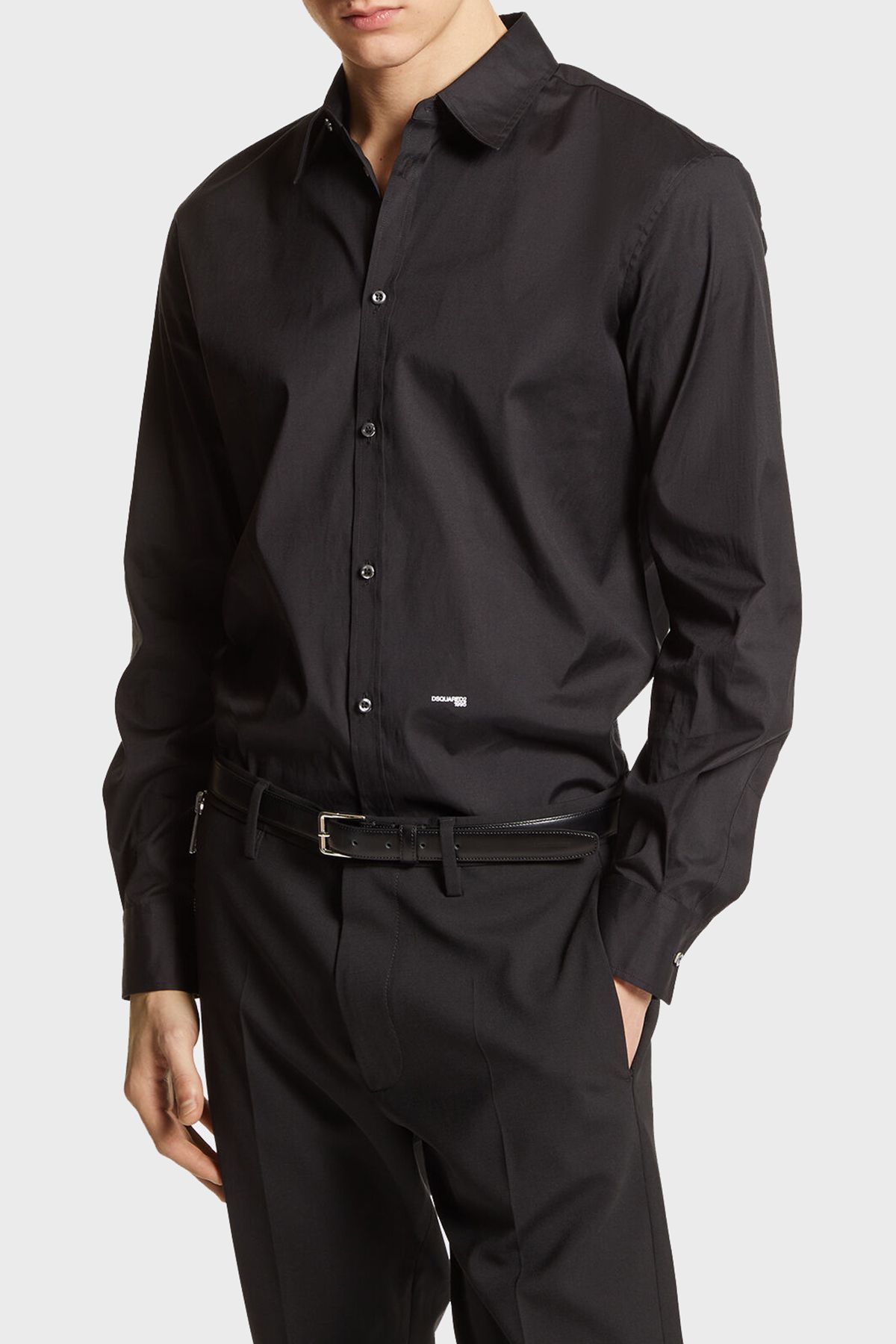 پیراهن مردانه با تناسب ریلکسی S74DM0659 S44131 900 DSquared2
