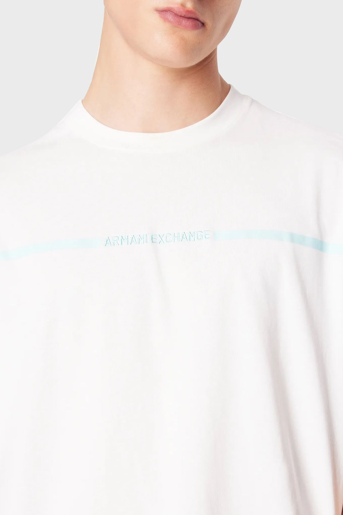 تی شرت سفید مردانه پیراهن اورجینال Armani Exchange