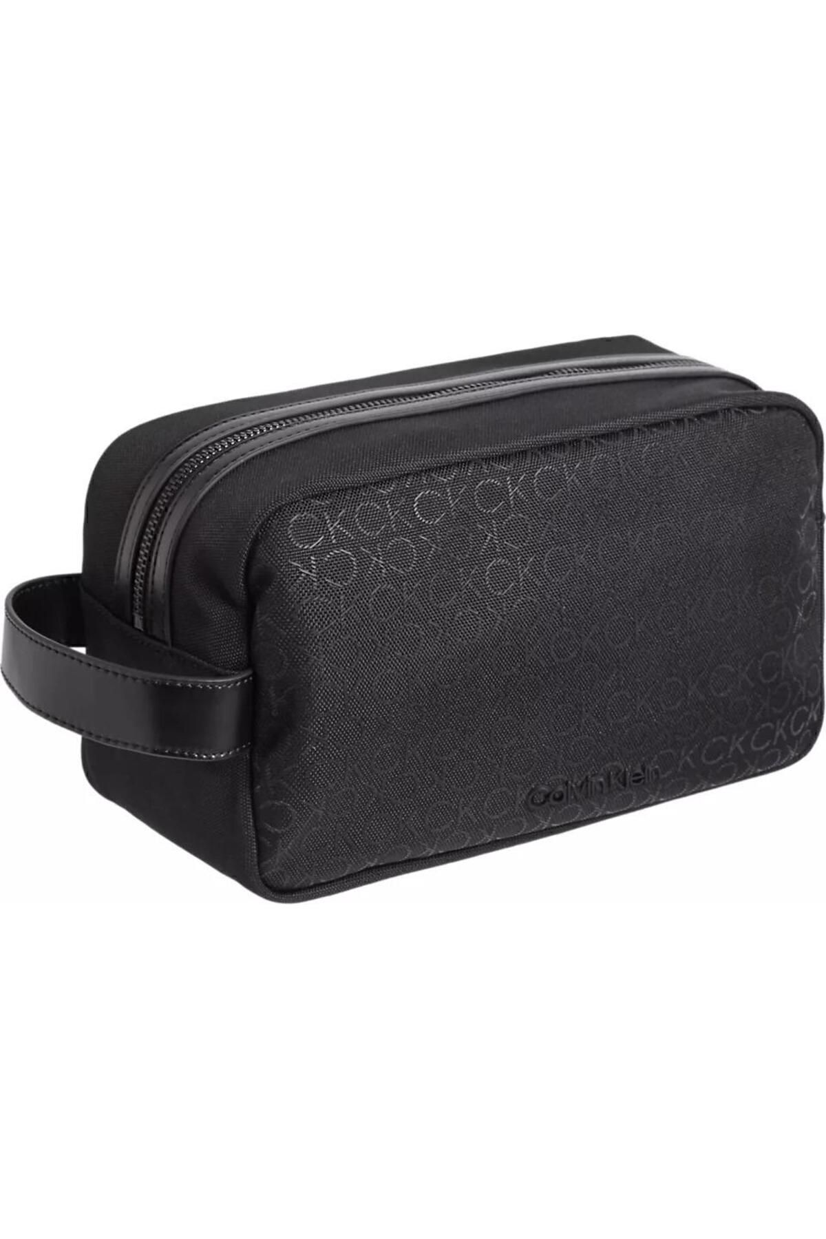 کیف دستی مشکی مردانه CK از راه دور شستشو مونو Calvin Klein