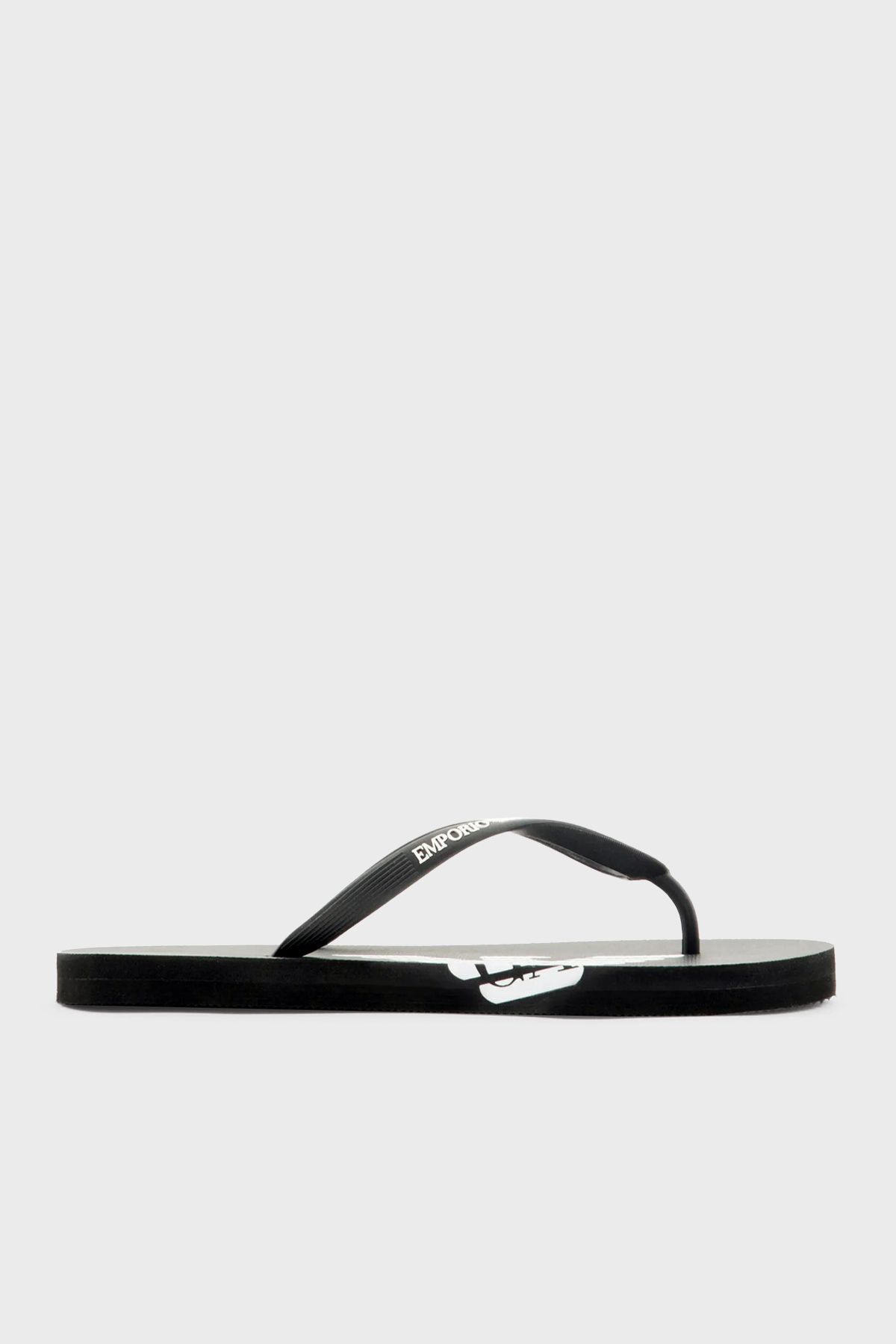 Emporio Armani Unisex Logo Flip Flops - XVQS08 XN746 A120
