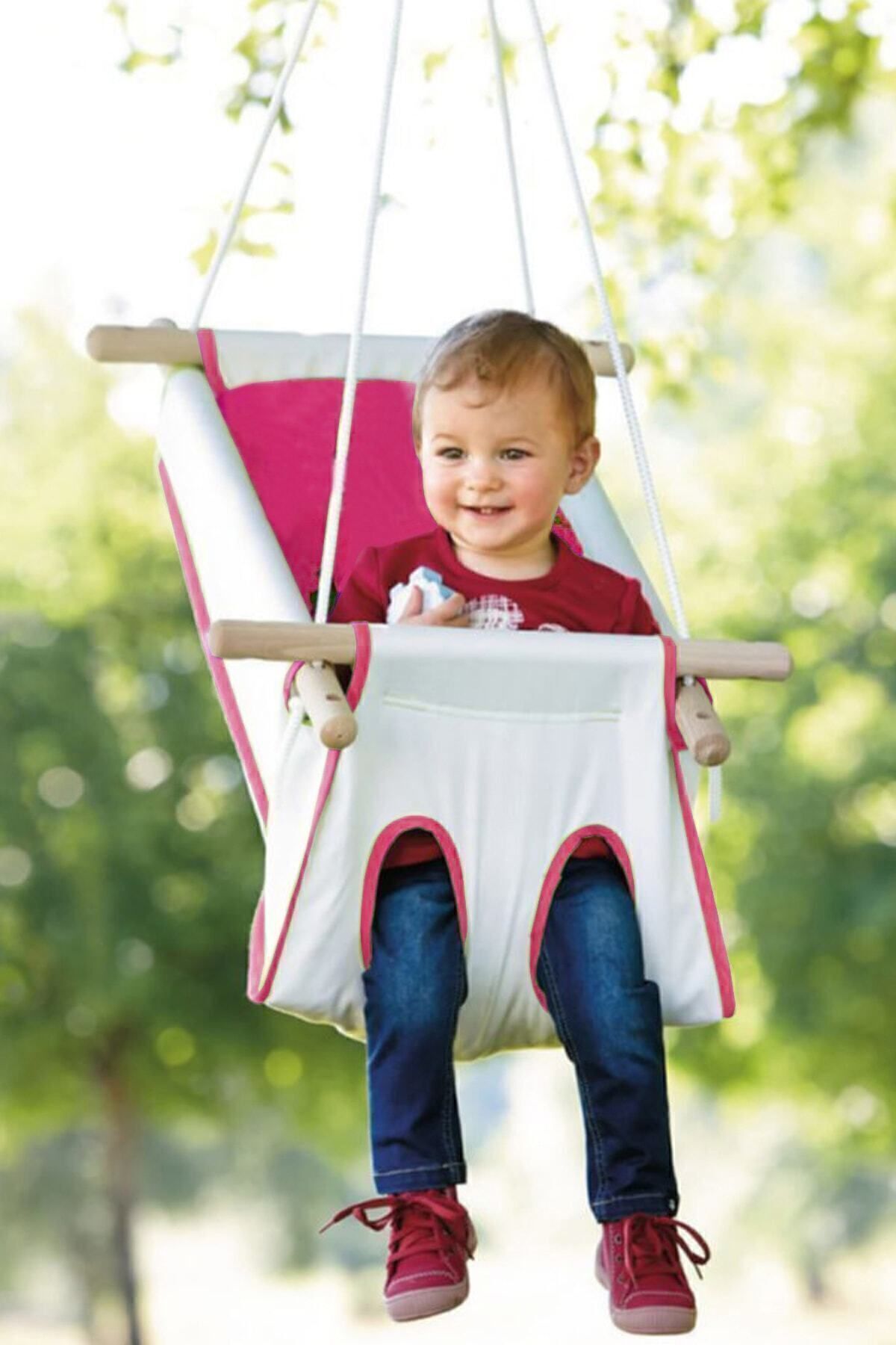 Bundeba Savana Bebek Hoppala Zıp Zıp Bebek Hamak Beşik Yürüteç Tavana Asılan Yaylı Zıpzıp Çocuk Salıncak fotoğrafı 2 (önizleme)