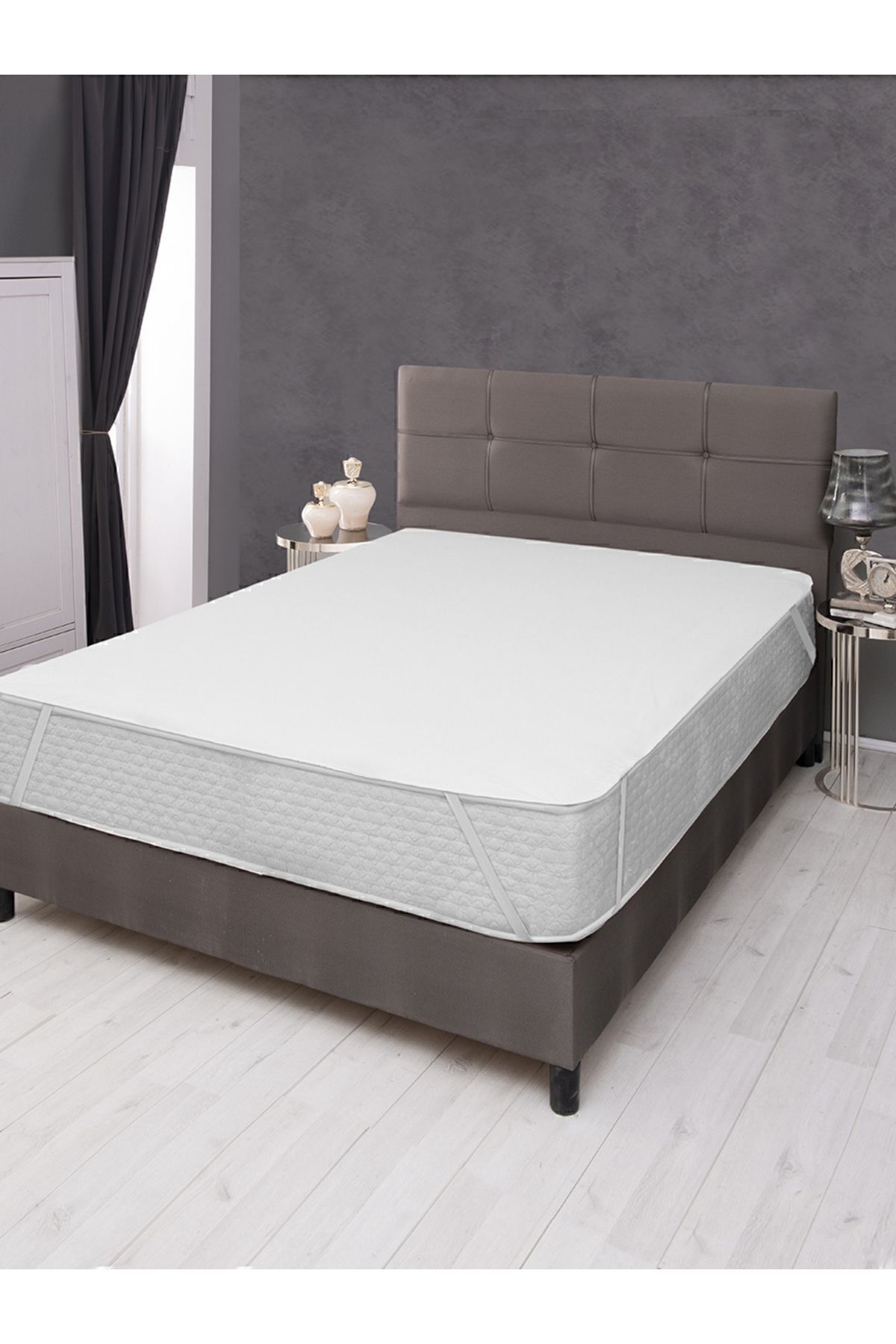 محافظ تشک سفید Prapitka Cotton Liquid Fartless Alez 7 اندازه مختلف Karna Home