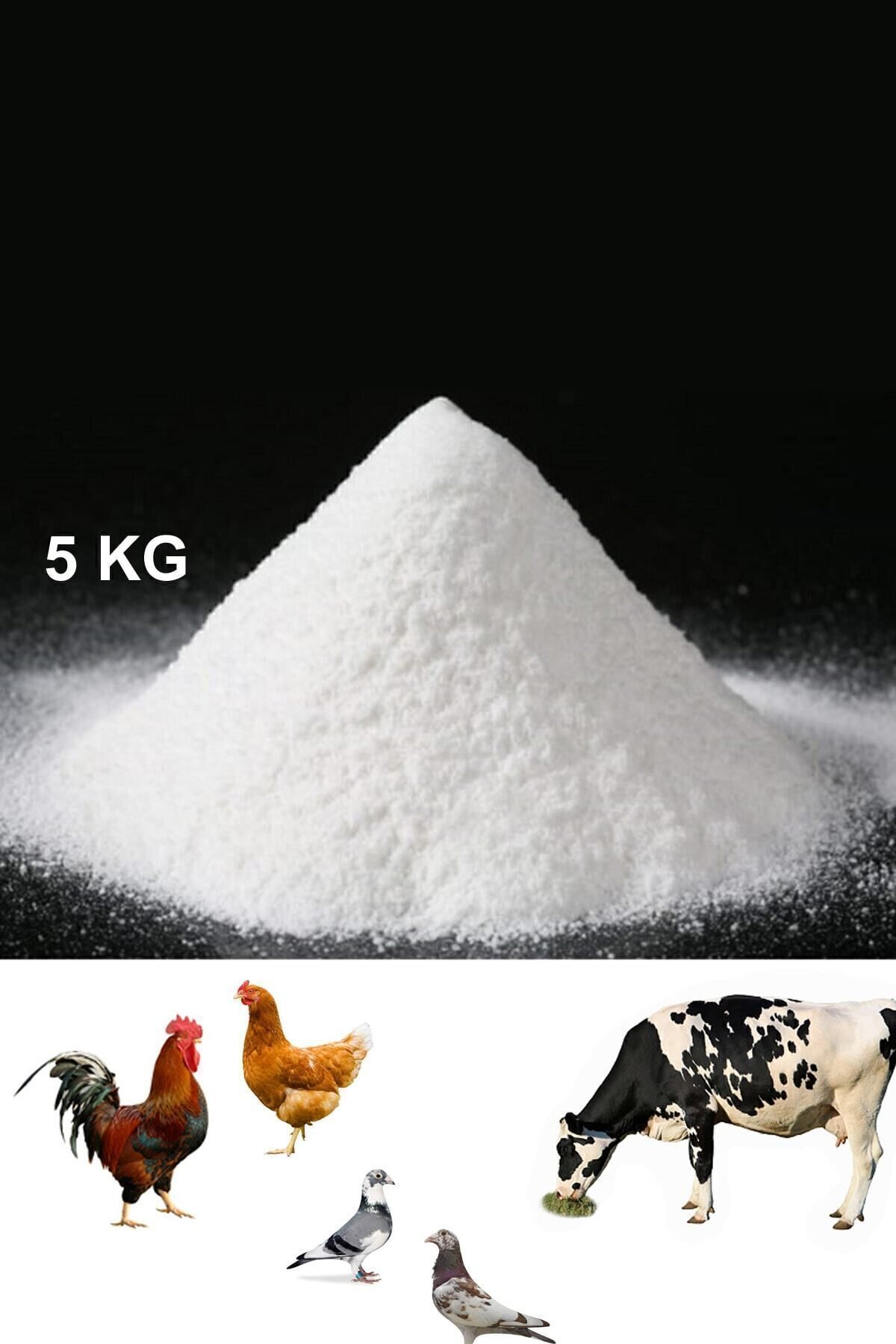 Mermer Tozu Beyaz Kalsit Tozu 5 Kg Hayvan Yemi Katkısı Yüksek Kalite Ince Kalsiyum Karbonat Toz