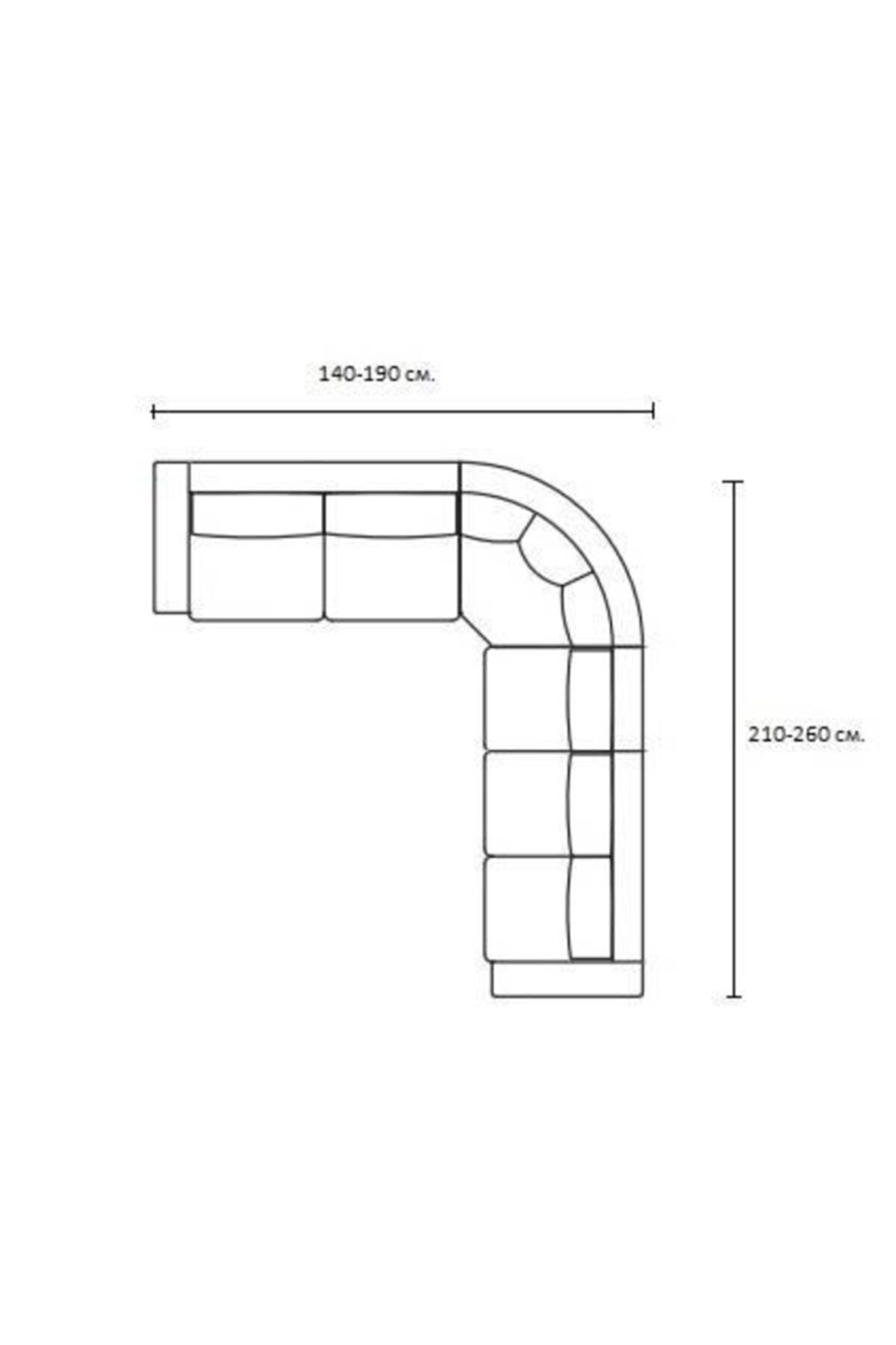 روکش مبل چند رنگ گوشه سمت راست پوشش صندلی پنبه ای Karna Home
