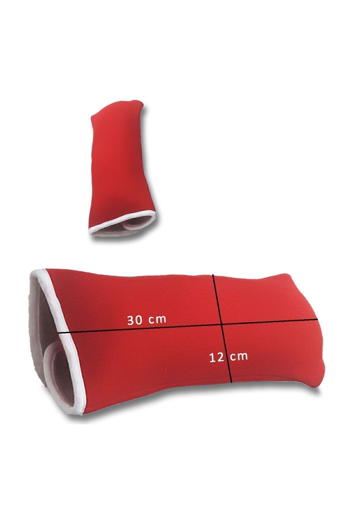 Bundeba-Seat Belt Sleeping Pad Vehicle Auto Pillow Auto Safety Belt Pillow Child Vehicle Pillow Red 3