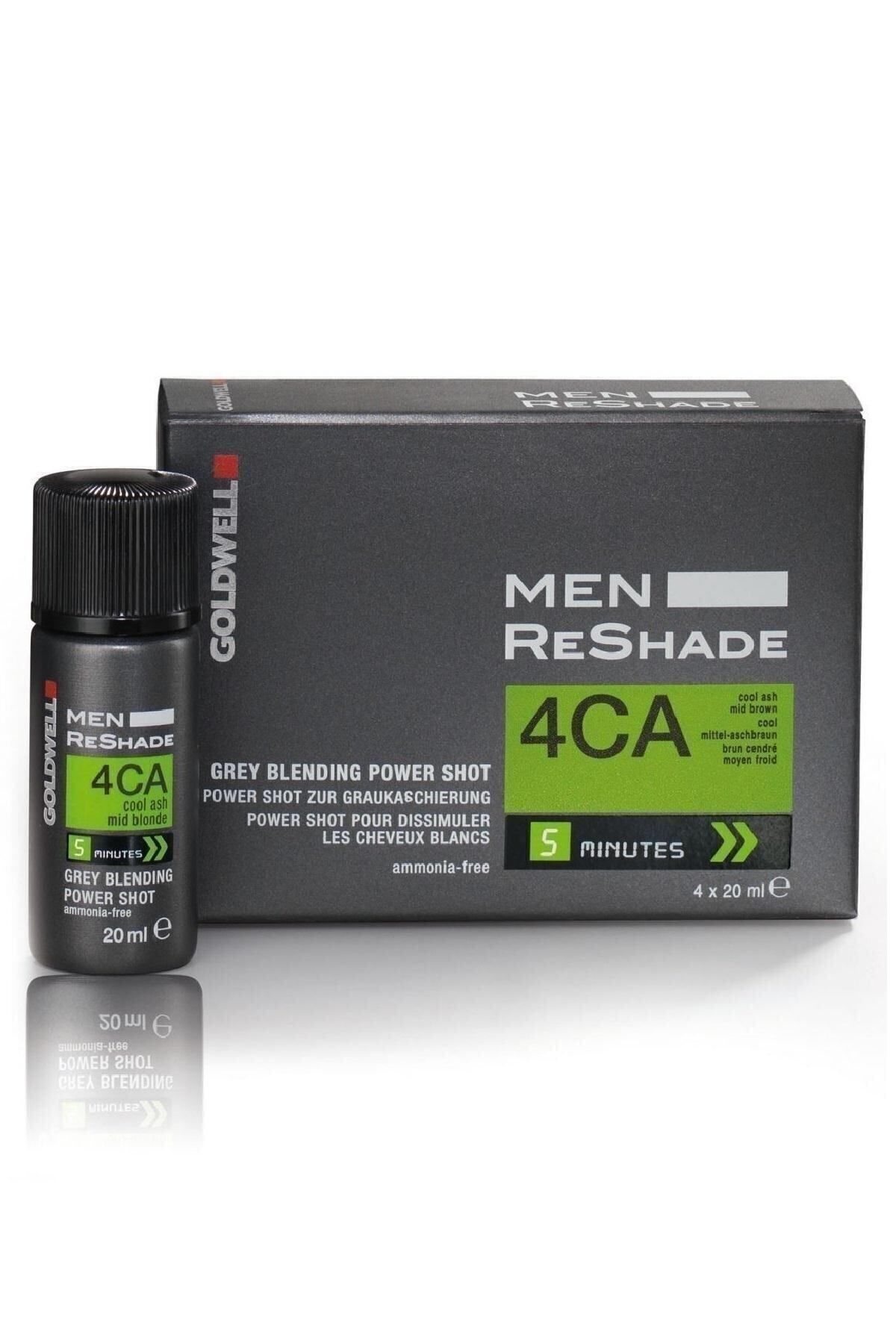 رنگ فوم بدون آمونیاک مردانه Reshade 4ca 4x20ml. GOLDWELL