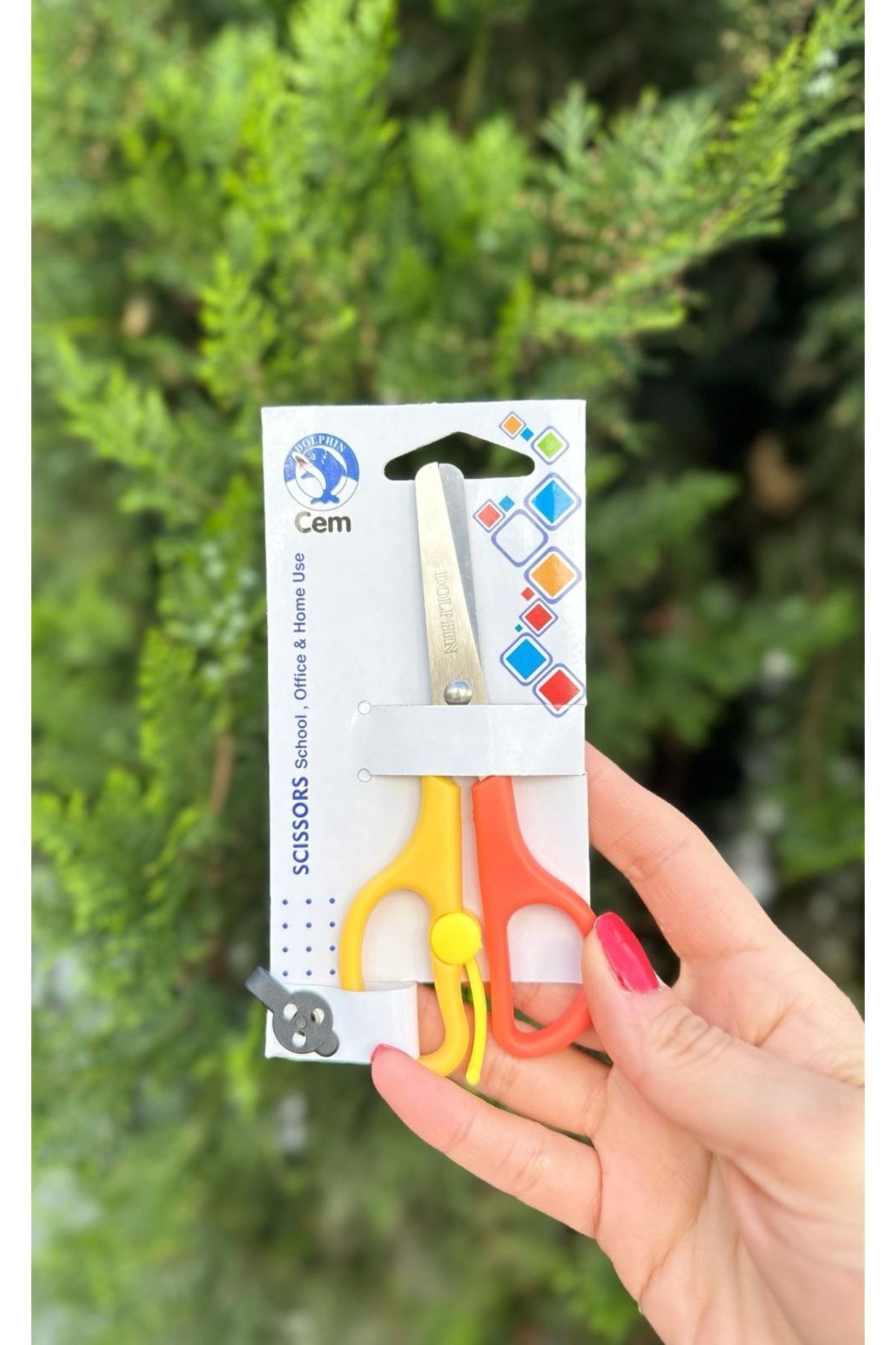 YEŞİL KIRTASİYE Alpino Scissors Küt Uçlu Makas 1 Adet