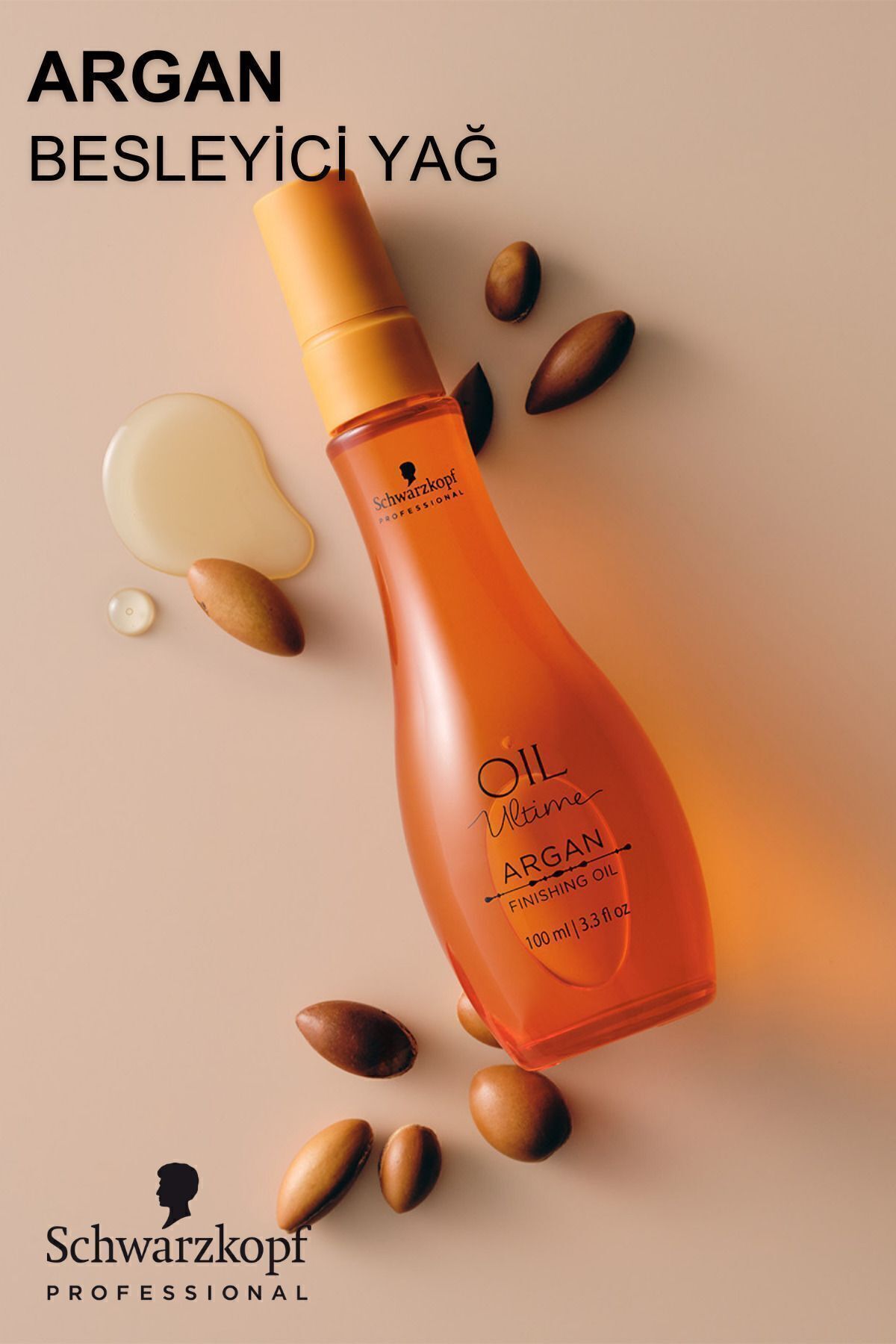 Argan Finishing Oil - Normal Ve Kalın Telli Saçlara Özel Besleyici Argan Yağı 100ml