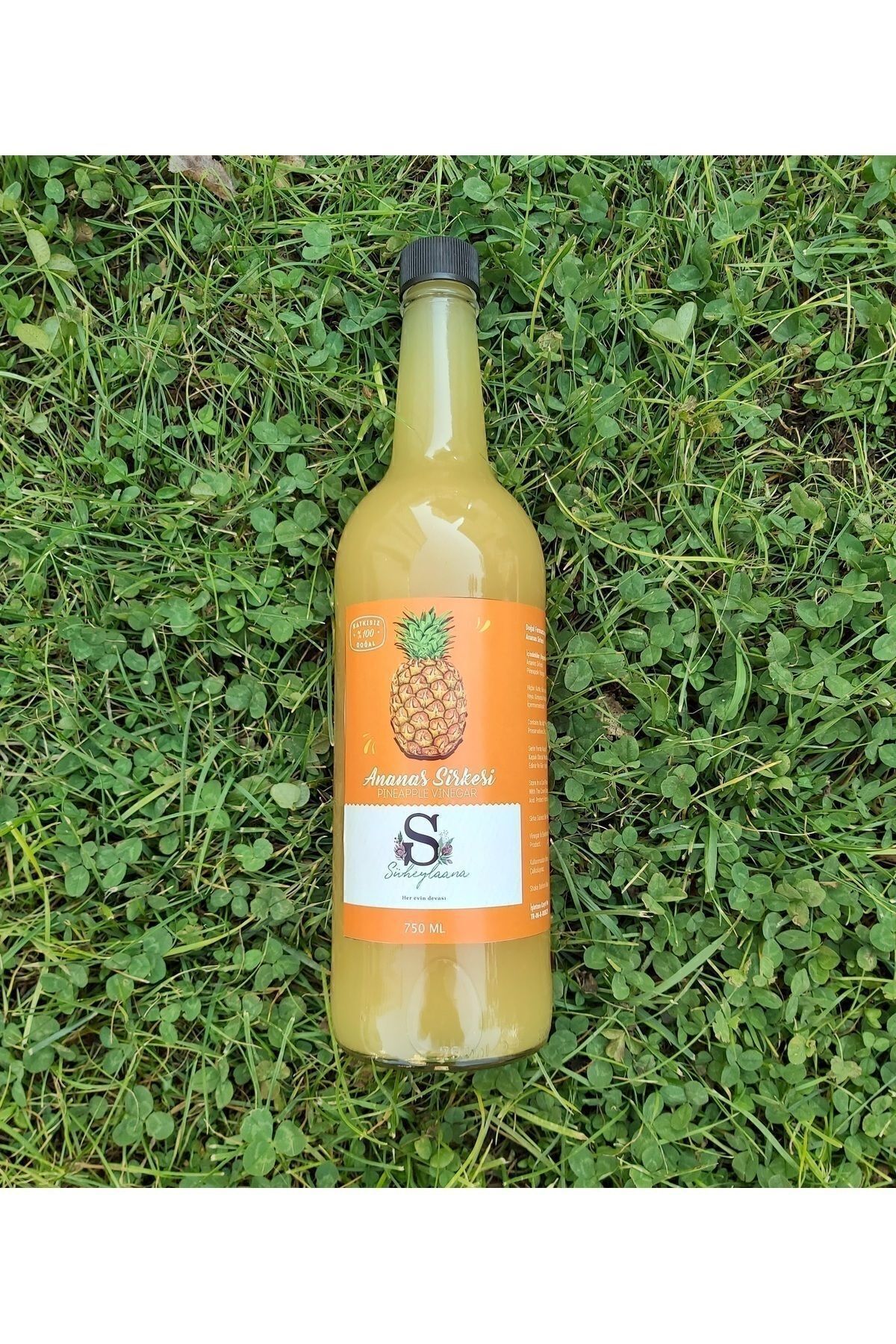 Süheylaana Doğal ( Ev Yapımı ) Ananas Sirkesi 750 ml