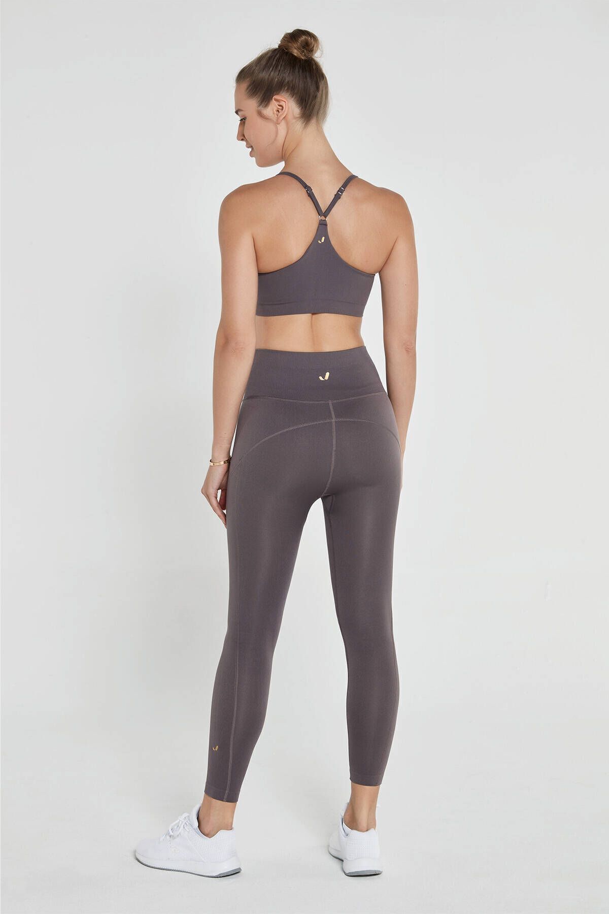 Jerf-Pine High Waist & Gathering Tights Mink 4