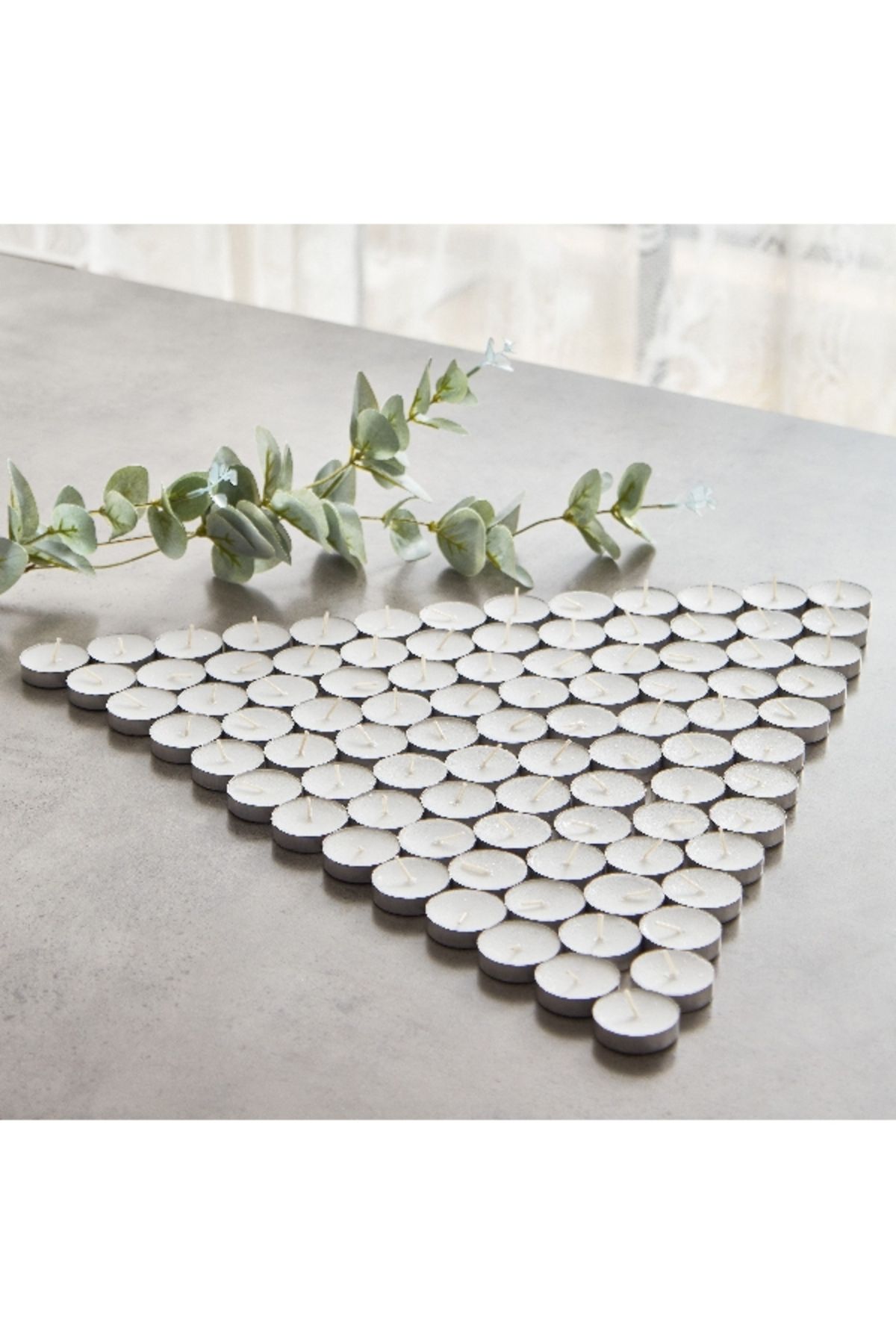 Home Box Alice Tealight Candle - Set of 100