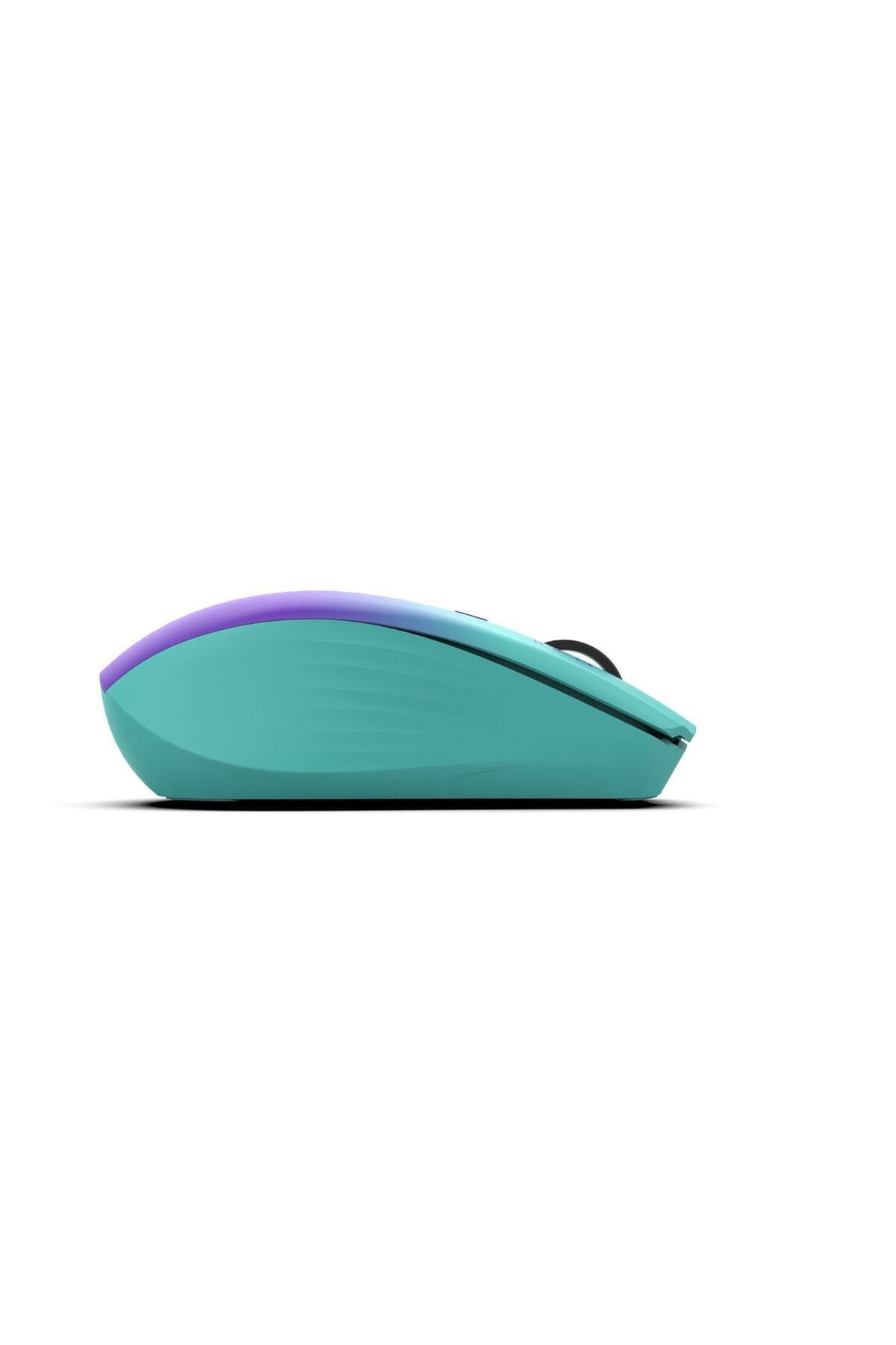 IWM-511RM Dual Mod Bluetooth+Wireless Rechargeable Gradient Color Silent Mouse - 4