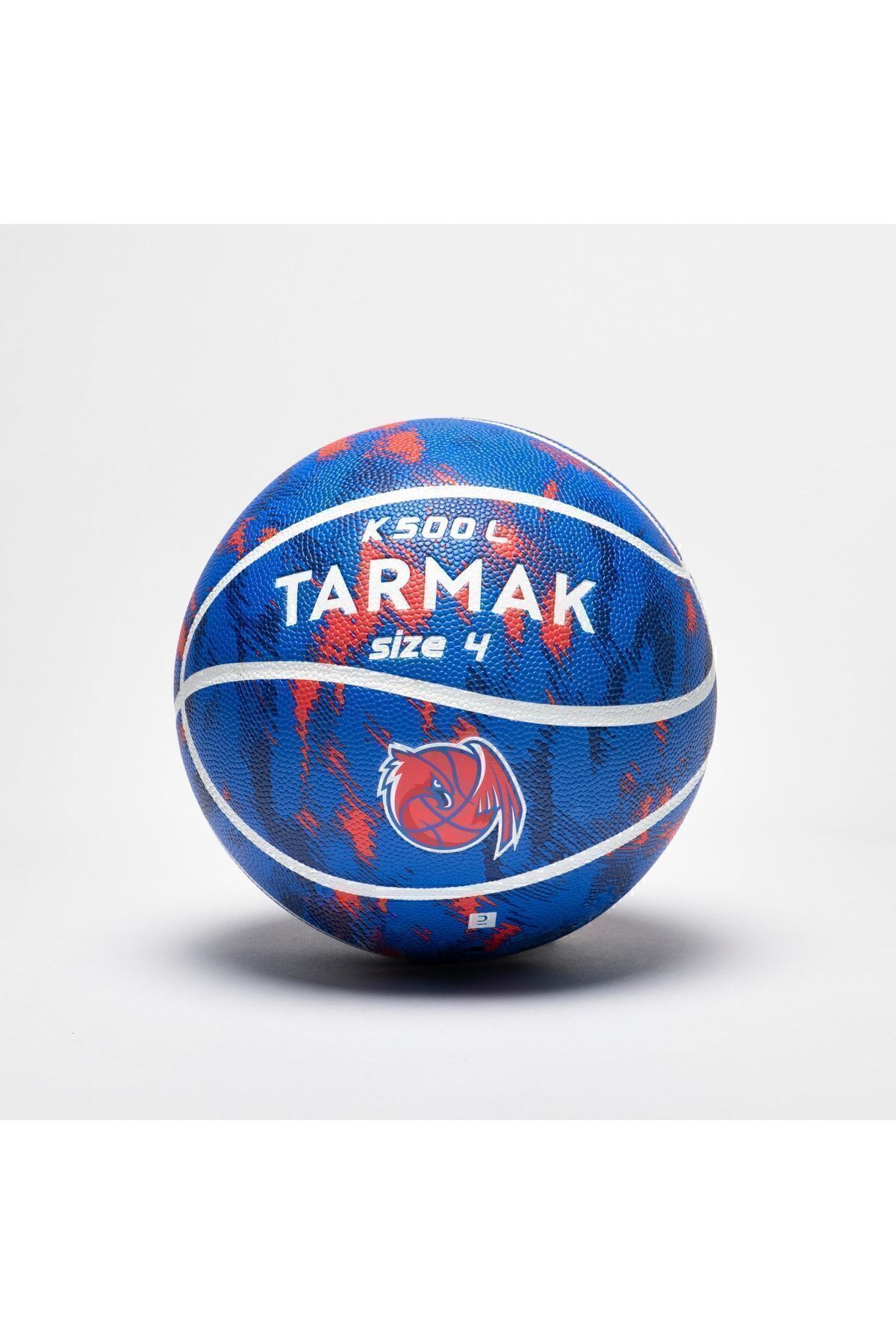 توپ بسکتبال TARMAK شماره 4 قرمز آبی Decathlon