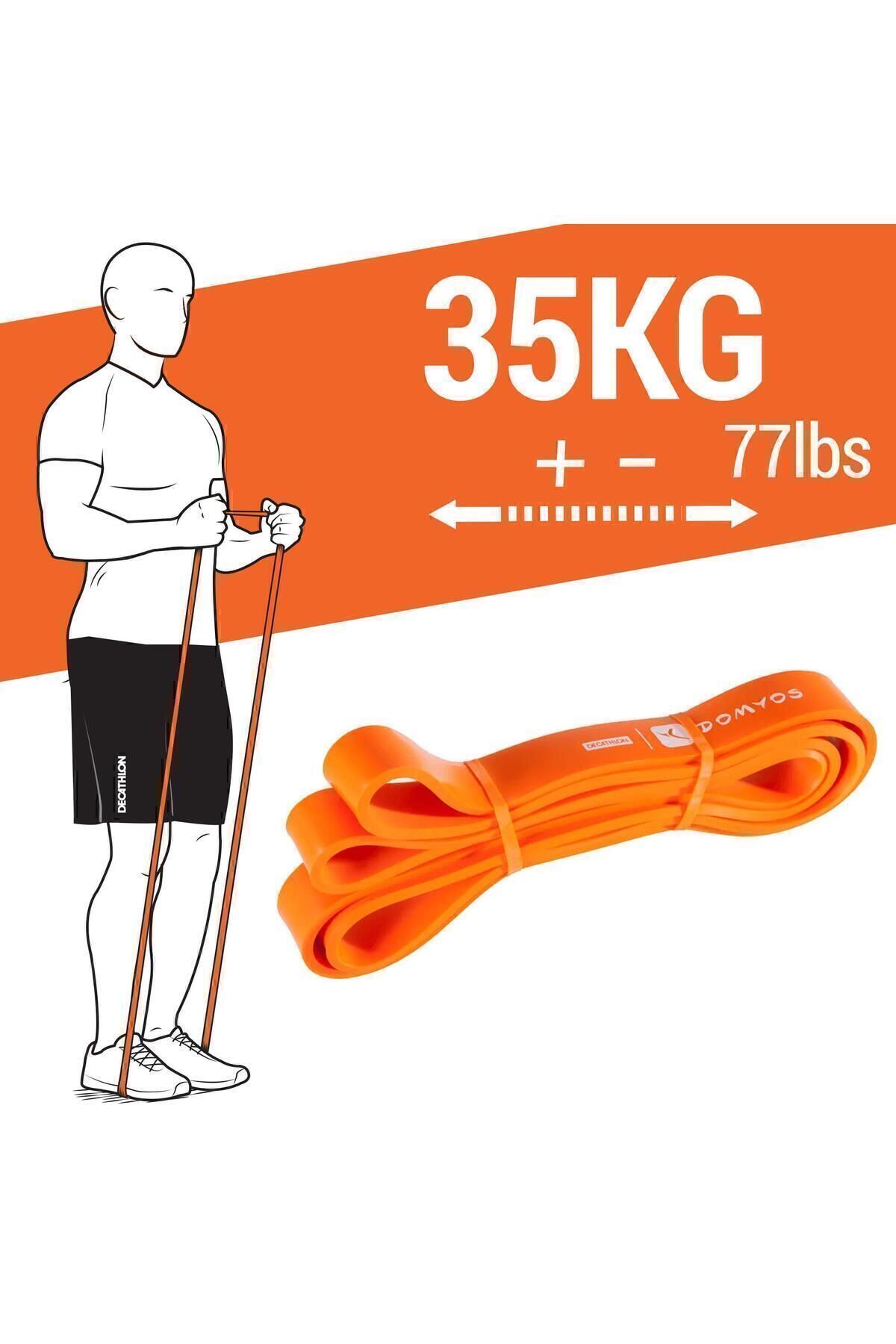 Decathlon بند مقاومت کورنگث - 35 کیلوگرم تمرینی
