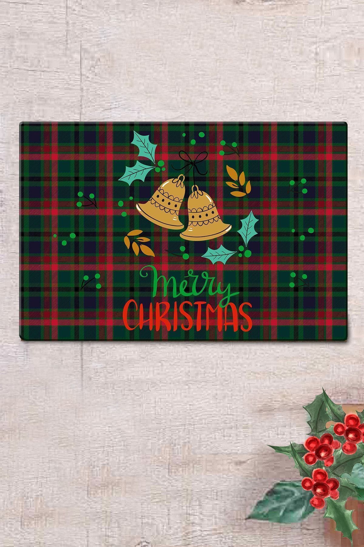 Chilai Home Pvc Ușă Clopoțel Decorativ Interior Și Exterior Covorașe Ușă Baza Pvc - 40 x 60