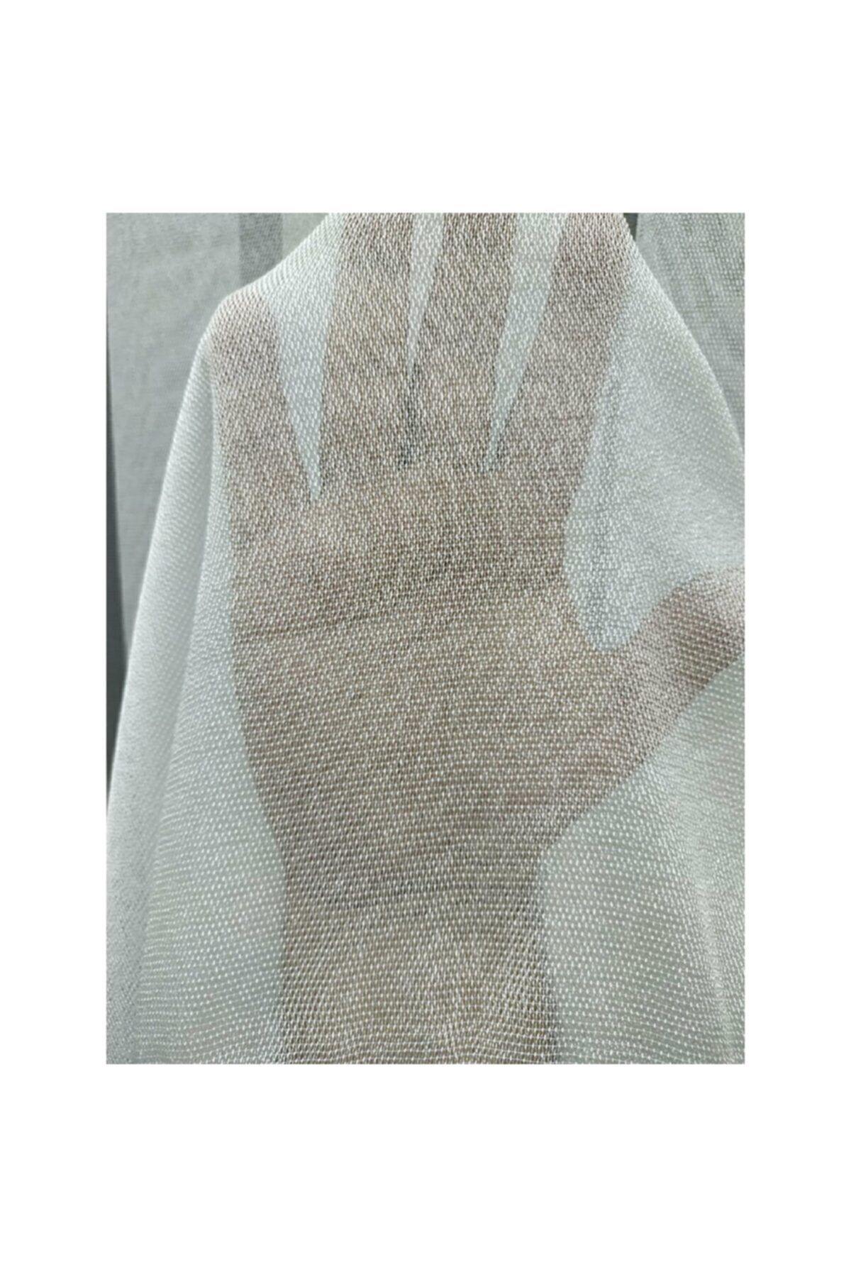 Perde Deposu-Plain Plain Monalisa 1st Quality Tulle Curtain Will Be Shipped on the Same Day! 1x3 Close Pleated 2