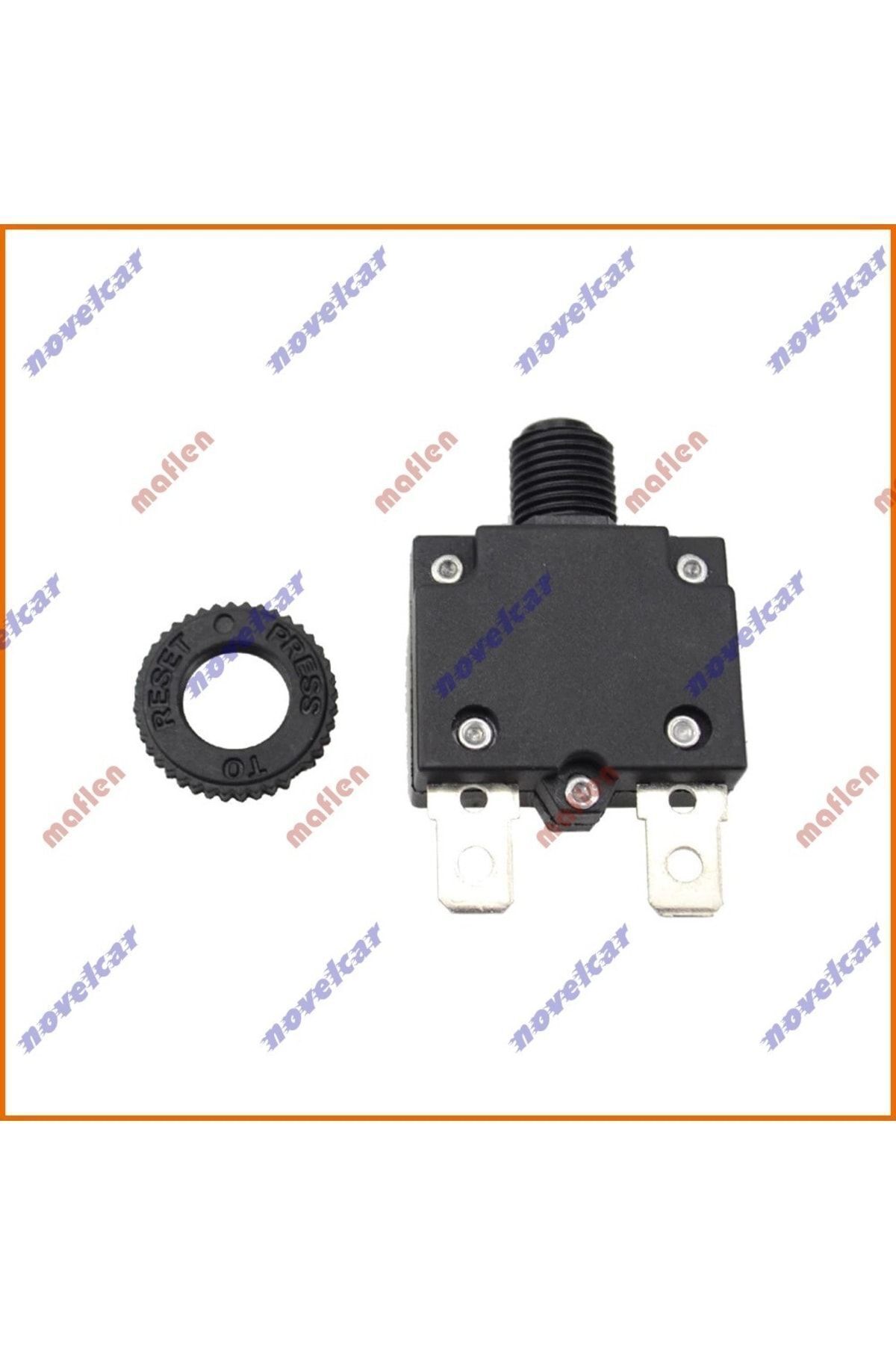 Maflen-20 Amp Automatic Reset Fuse Switch 12v-24v-220v Supported-s1648 Package Content: 1 Piece 3