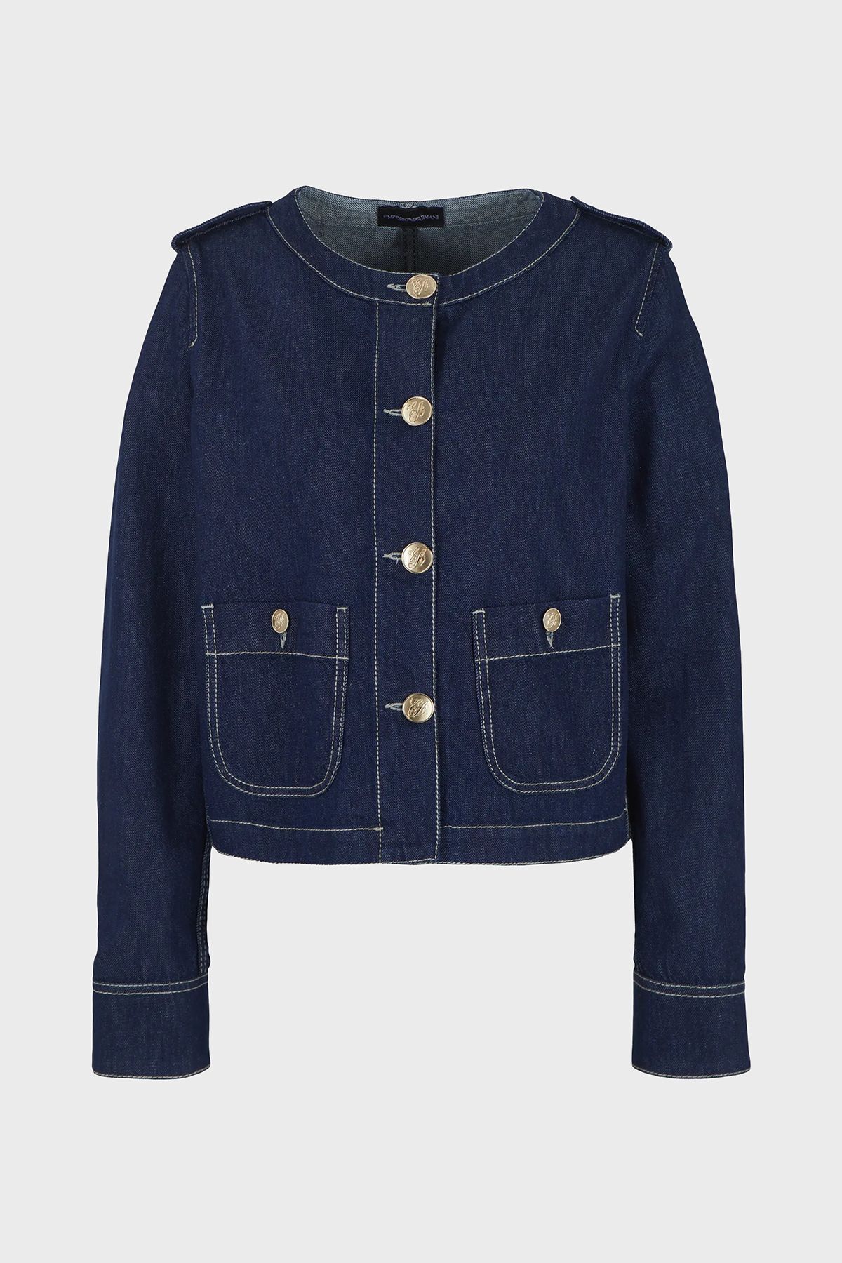 ARMANI opium darkwear short denim jacket 【公式ショッピングサイト】