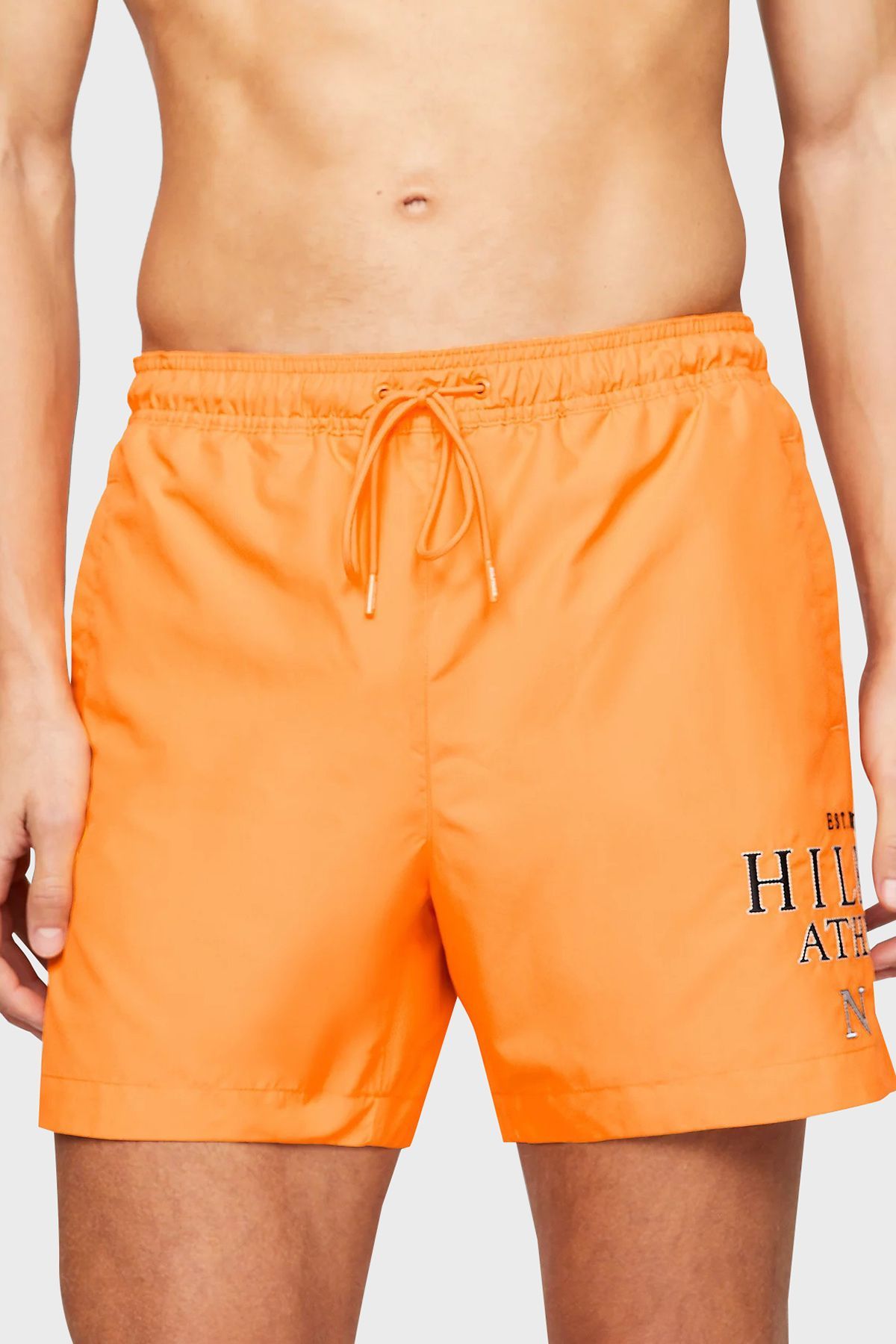 لوگو شورت شنا با کمربند مایو جیبی لباس شنا مردانه کوتاه UM0UM03286 SGQ Tommy Hilfiger