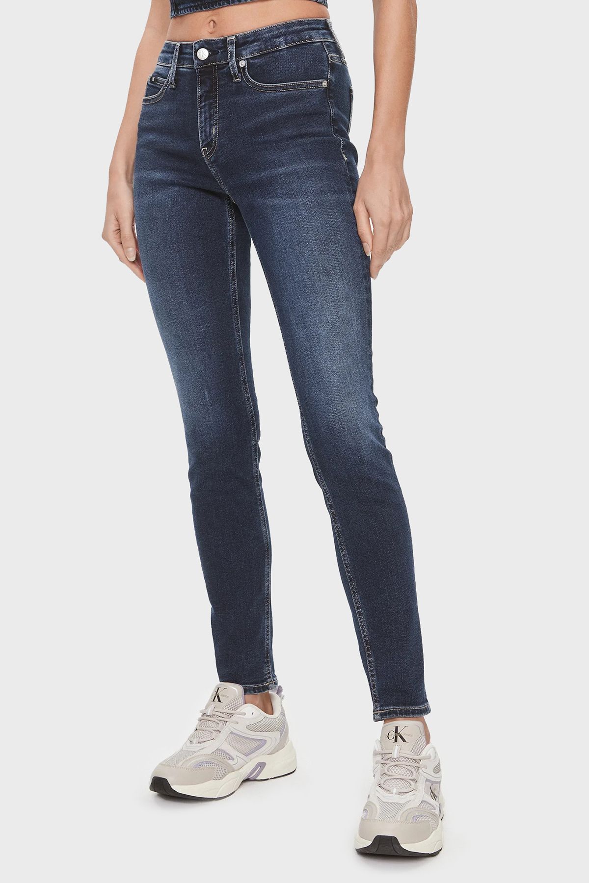 Calvin Klein Pamuklu Skinny Fit Jeans J20J2224451BJ KOT PANTOLON J20J222445 1BJ