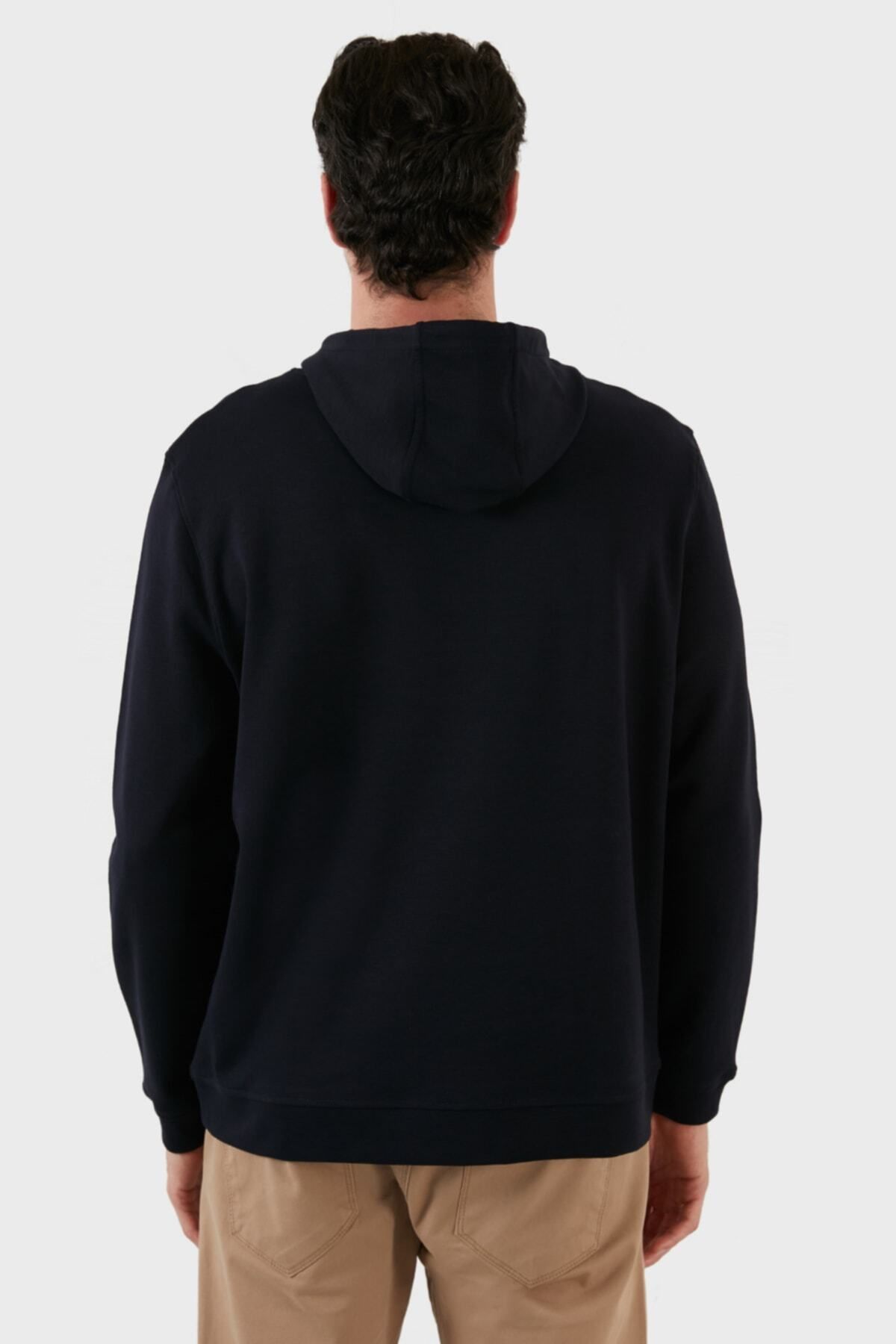 سویشرت مردانه راسته آستین بلند | Exxe 6141006 - تصویر 5