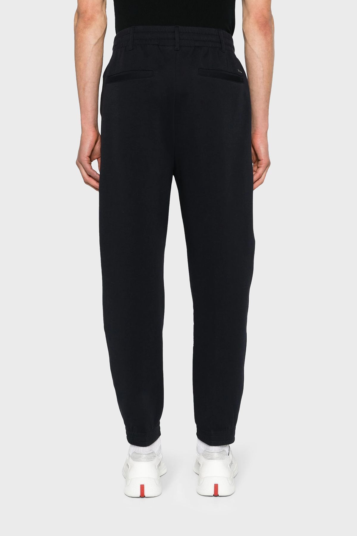 شلوار مشکی مردانه مناسب پنبه جوگگر 0999 Emporio Armani