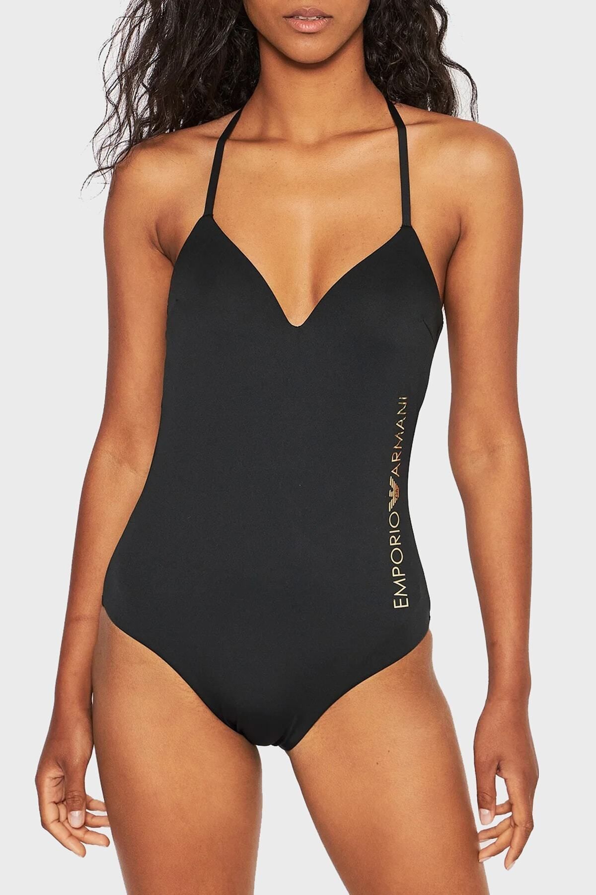 Emporio Armani Logo Back Detailed Swimsuit Swimsuit S 262642 2r300 00020 Trendyol
