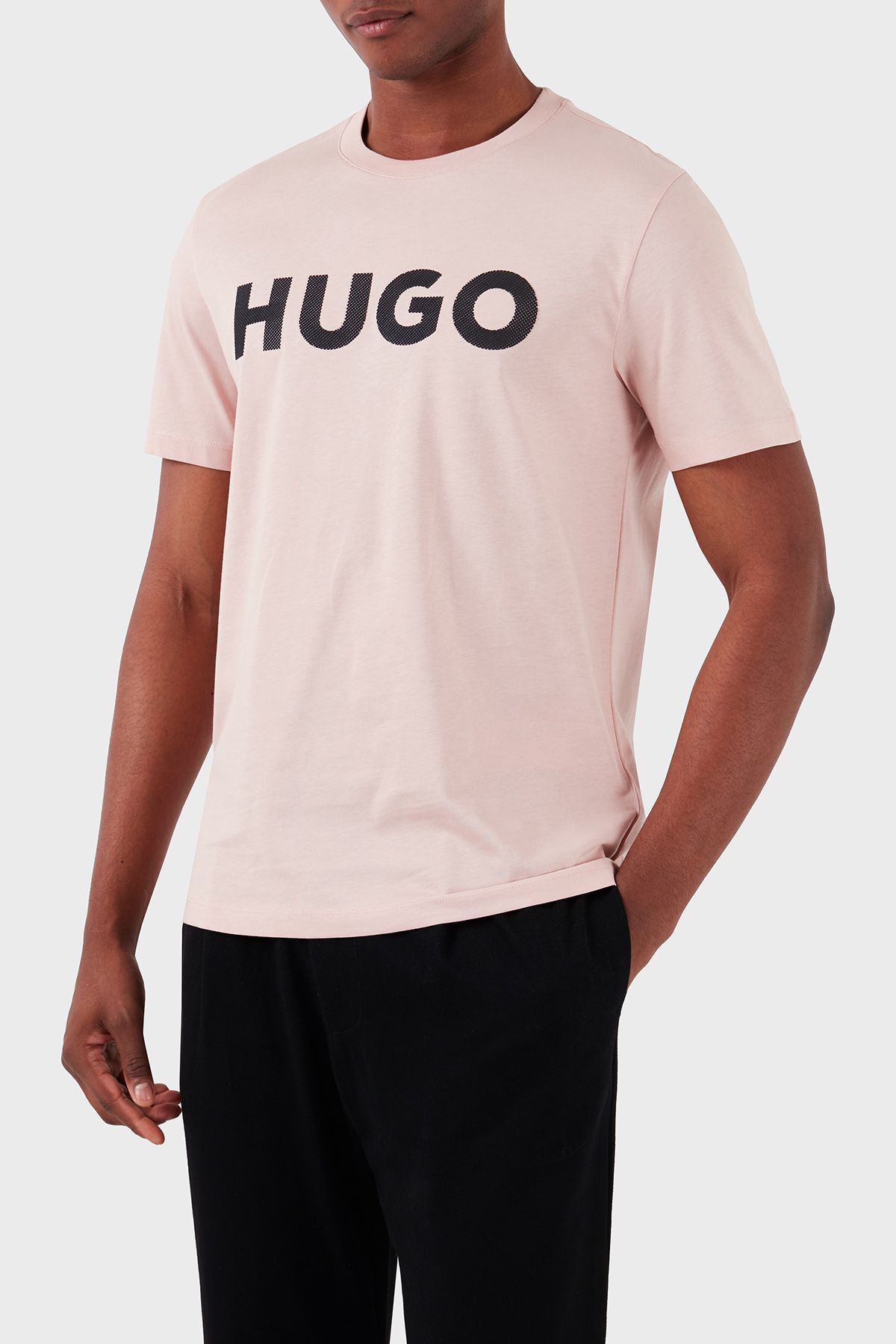 تی شرت مردانه تی شرت نخی منظم 50513309 681 HUGO