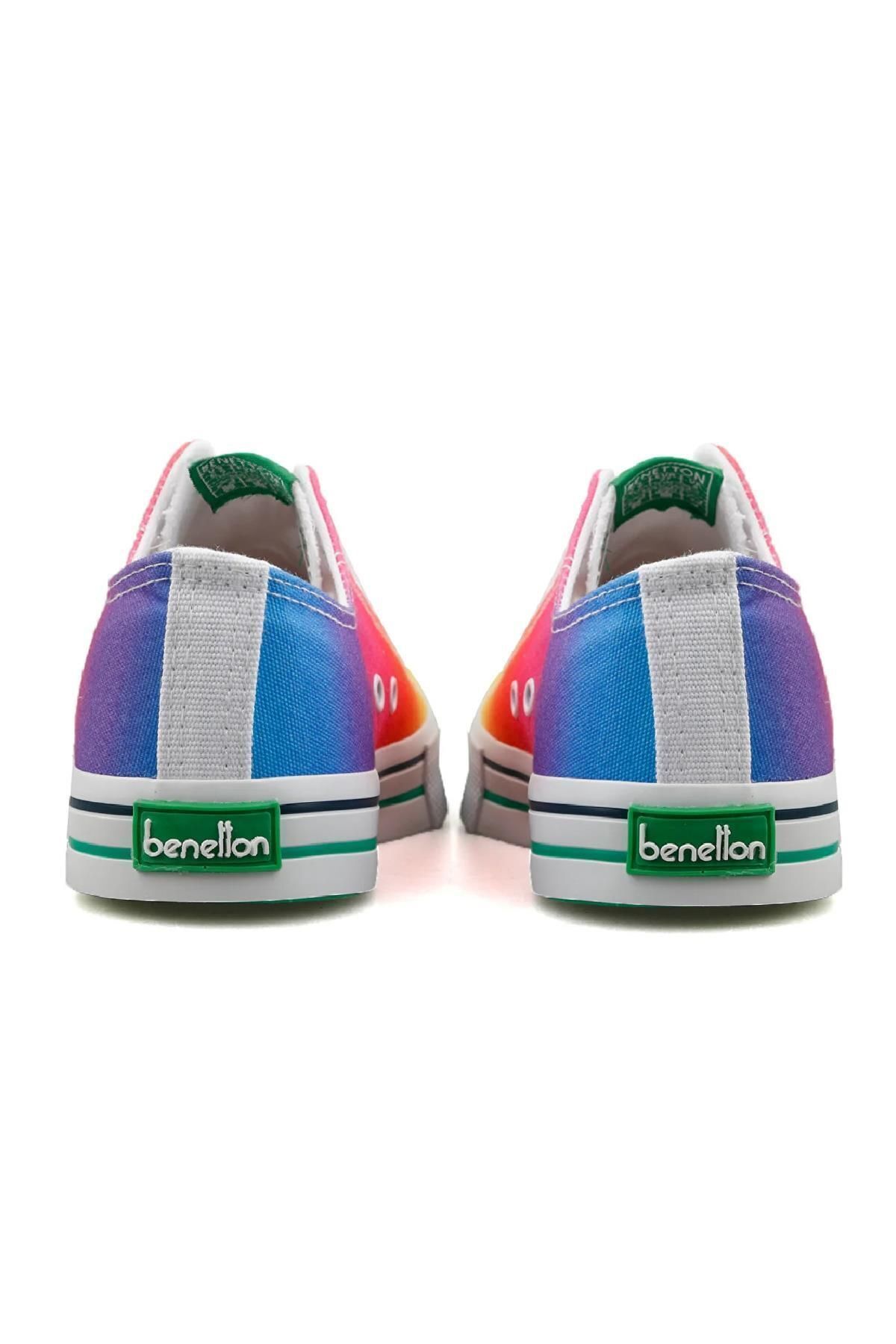 کفش Benetton اسپرت زنانه Bn-30178 اورجینال - تصویر 4