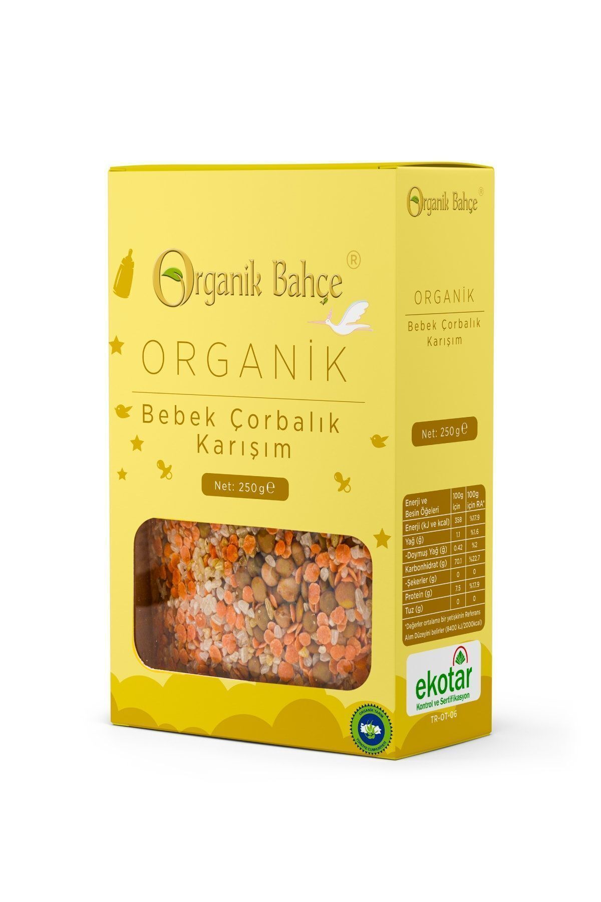 Organik Bahçe Organik Çorbalık Tahıl Karışımları 380 gr