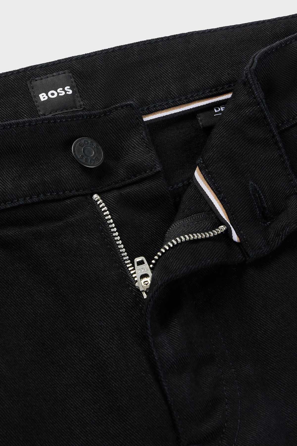 شلوار جین مشکی مردانه مناسب 003 اورجینال BOSS