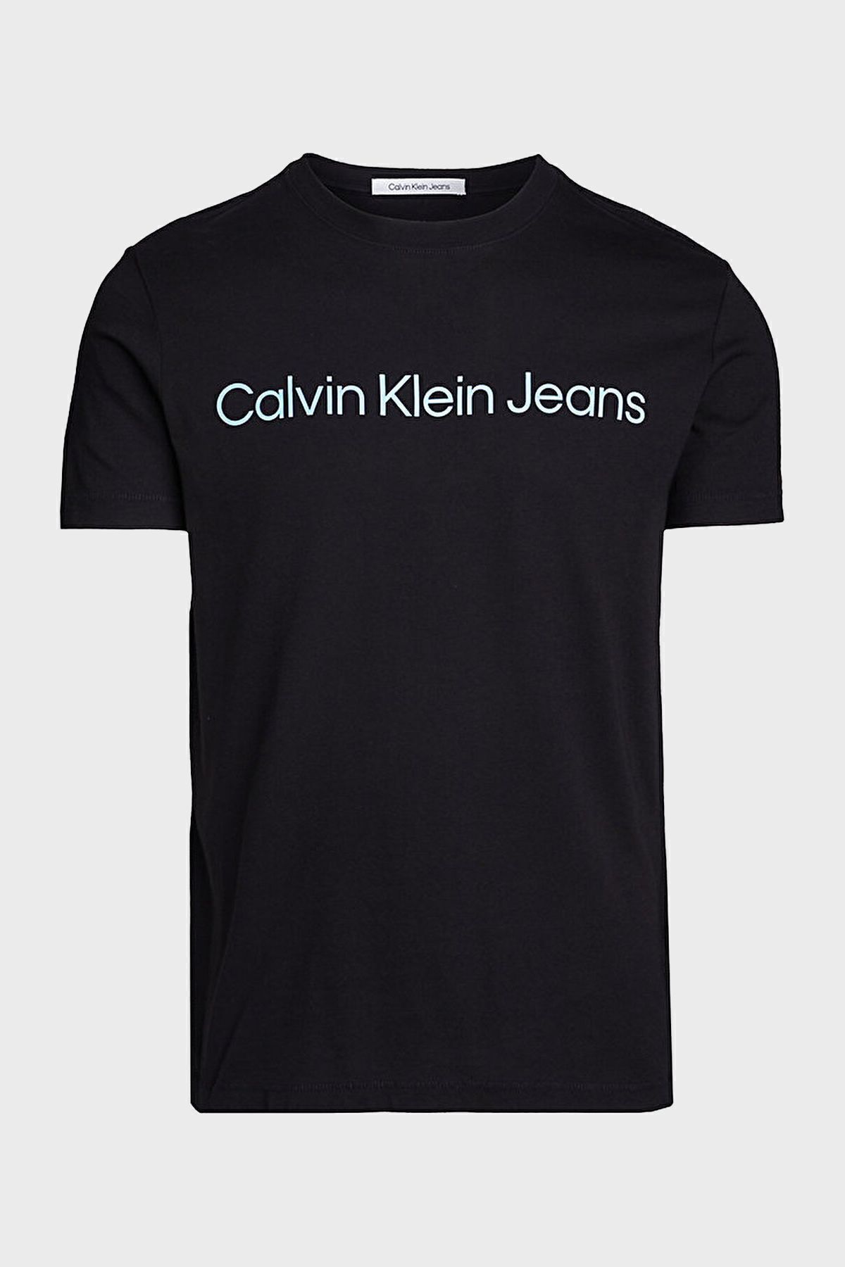 تی شرت مشکی مردانه پنبه ارگانیک Slim Fit Tring J30J322344BEH Calvin Klein