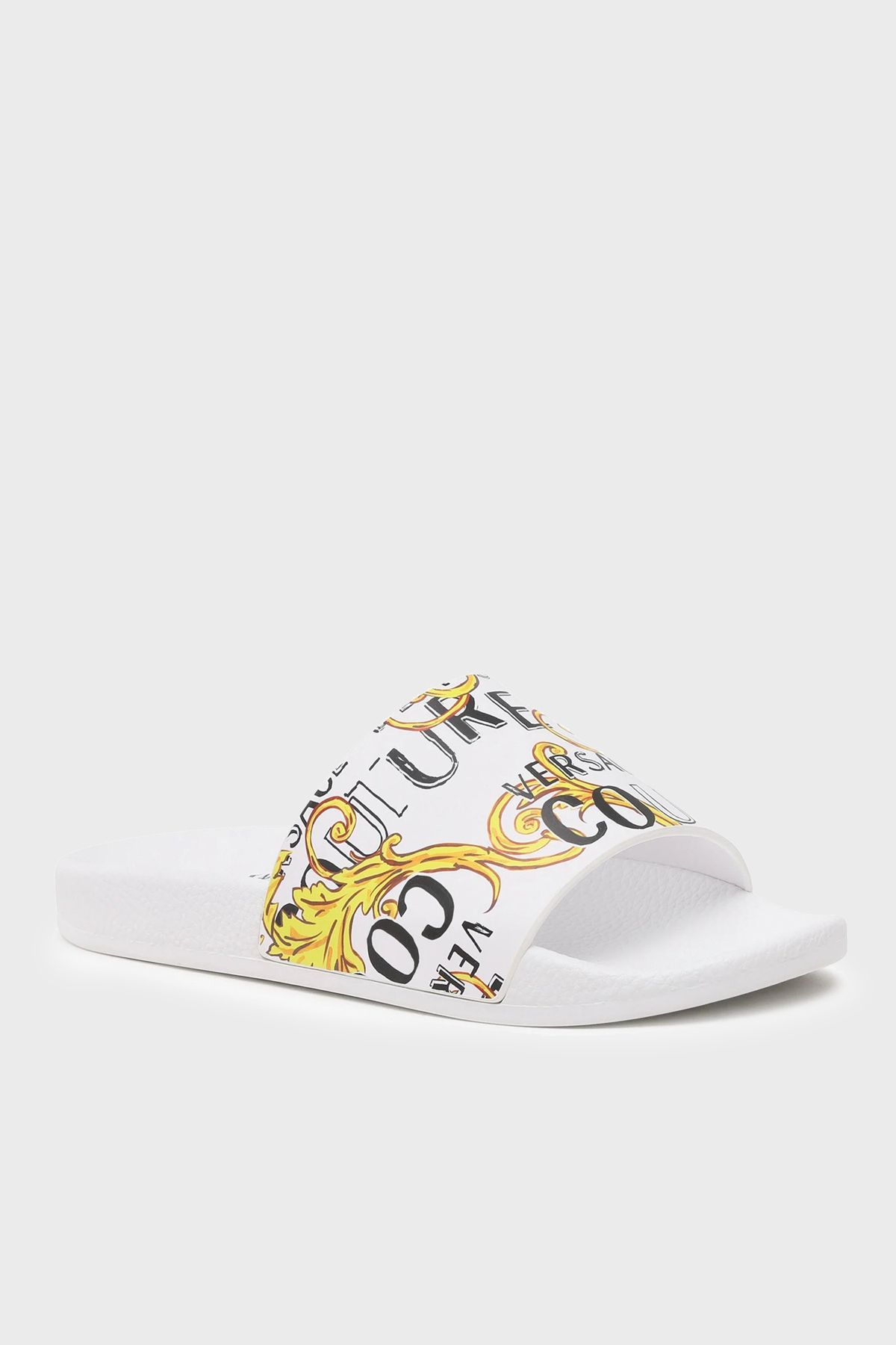 VERSACE JEANS COUTURE-Papuci cu logo 74VA3SQ3 ZS631 G03 6