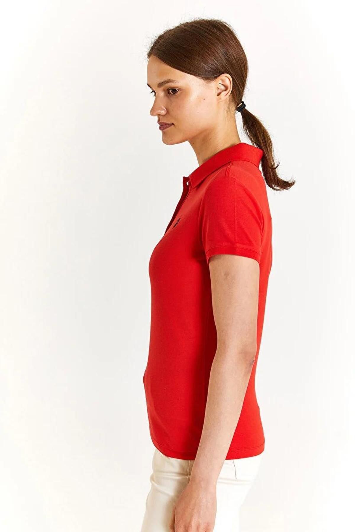 تیشرت زنانه یقهپولو U.S. Polo Assn. — 2