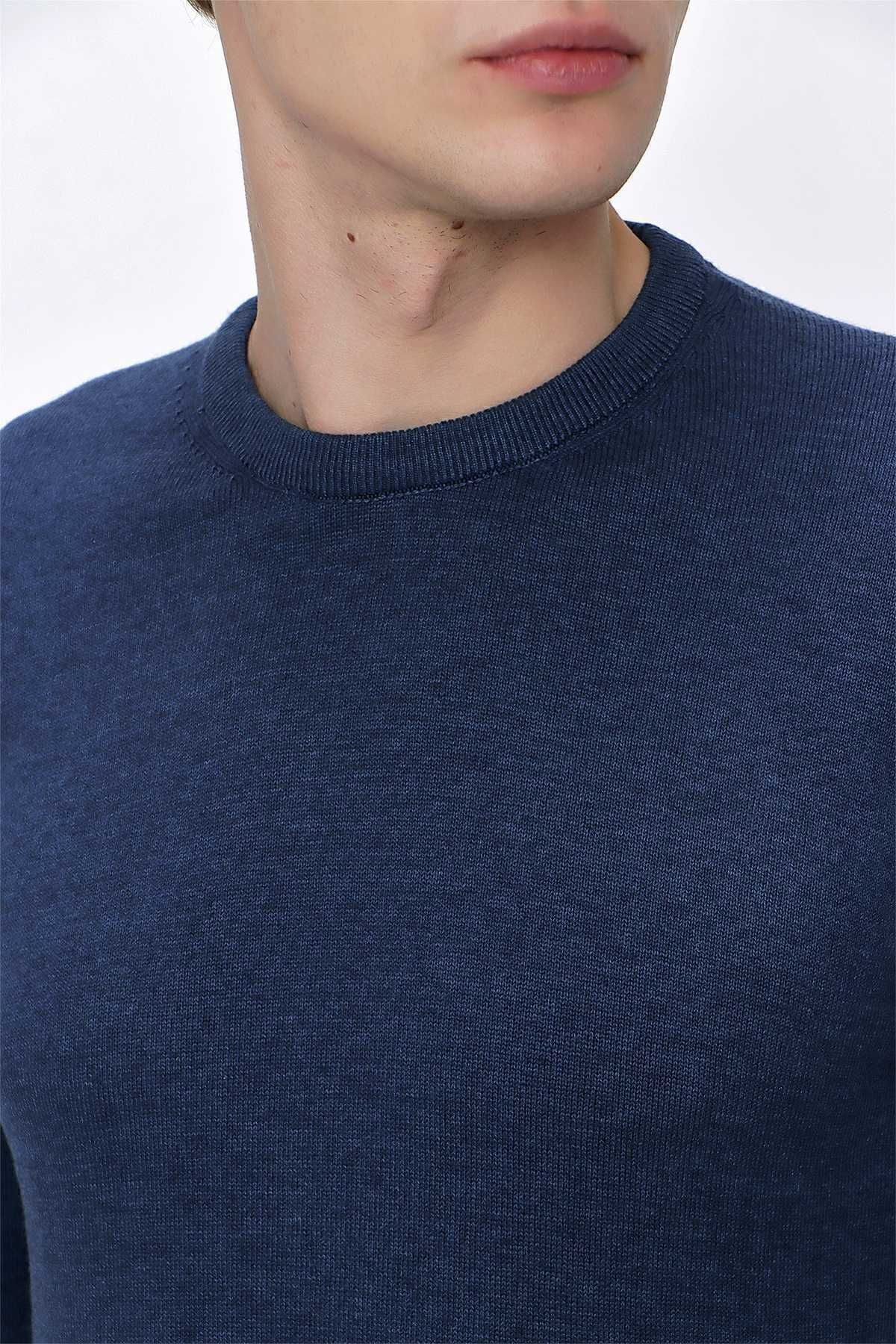 Morven-Πλεκτό πουλόβερ Basic Dynamic Fit Relaxed Cut Crew Neck 5