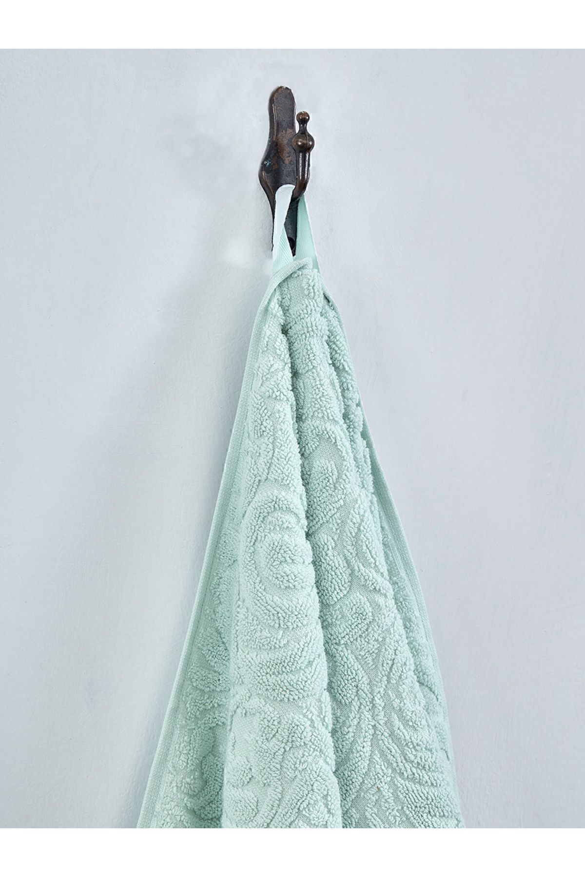 حوله آشپزخانه سفید ESRA JACQUARD با 50x90 سانتی متر Karna Home