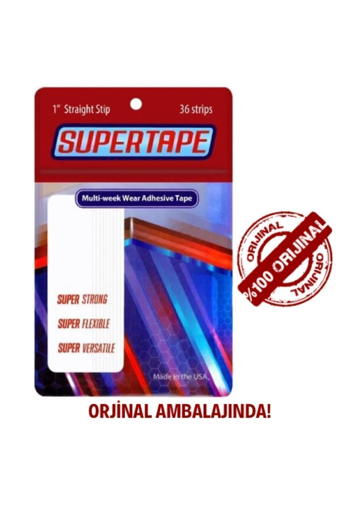 Supertape 36'lı Protez Saç Bandı Düz 1'' Straight — 1 Straight — تصویر 2 از 3