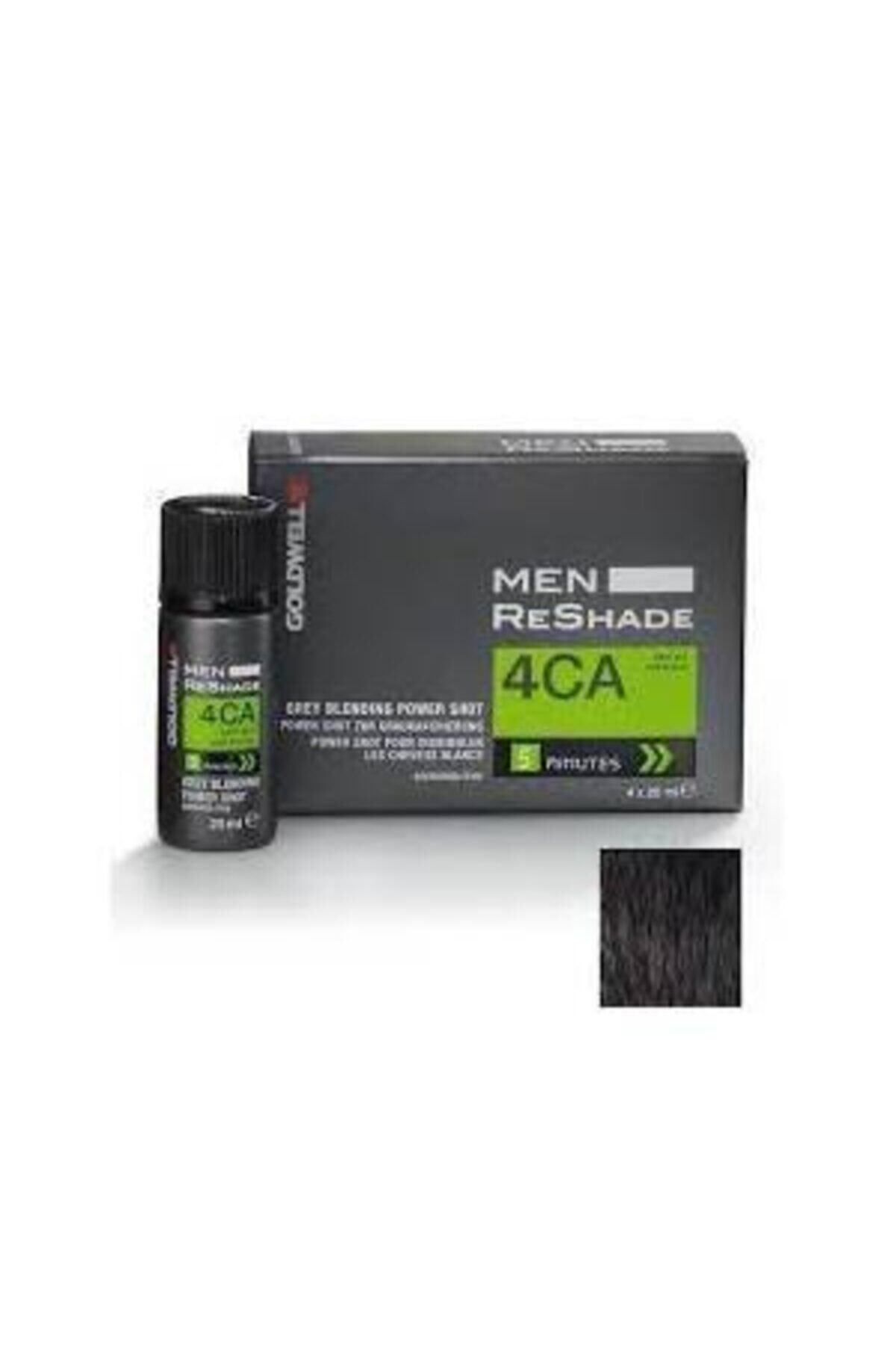 GOLDWELL Men Reshade 4ca Erkeklere Özel Renklendirici Köpük Boya 4x20 ml — بژ S-D+124