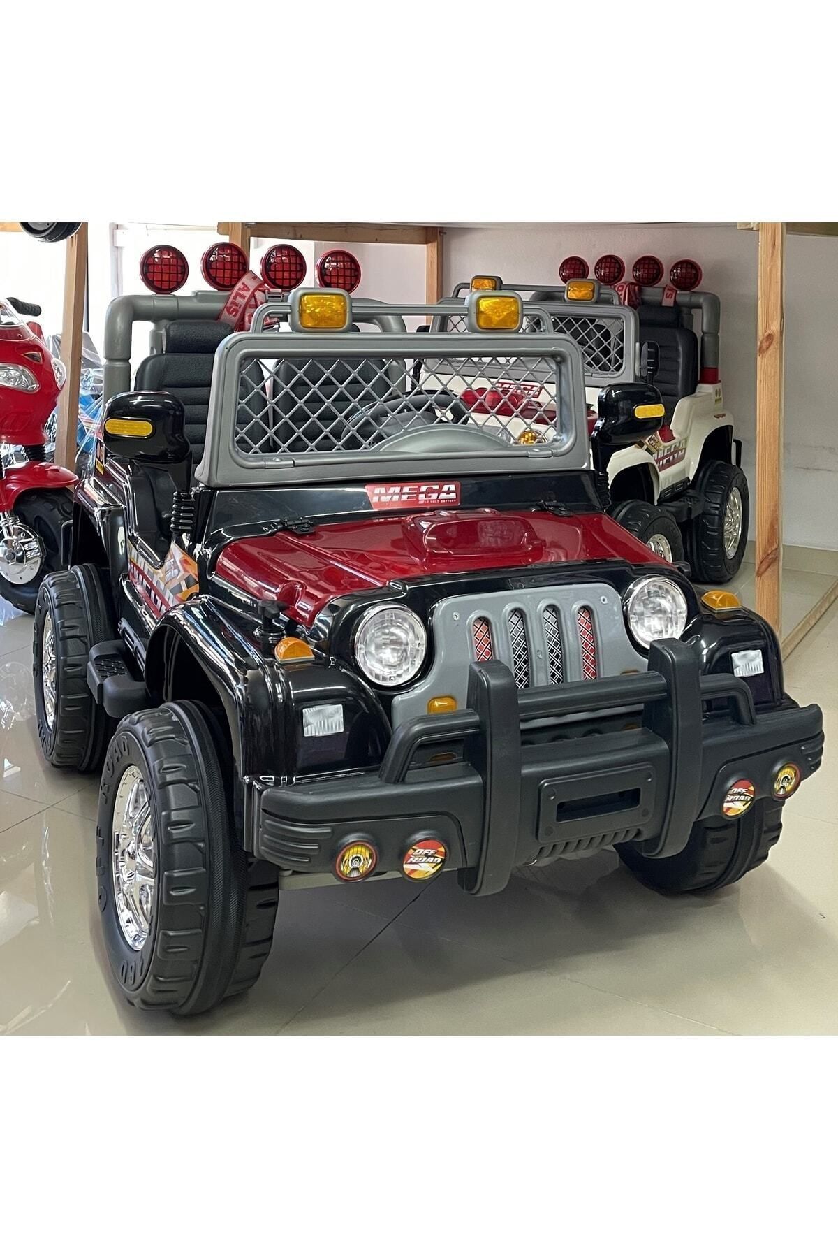 SLB-X6 Aliş Mega Çift Kişilik 12 Volt Uzaktan Kumandalı Akülü Araba / Jeep