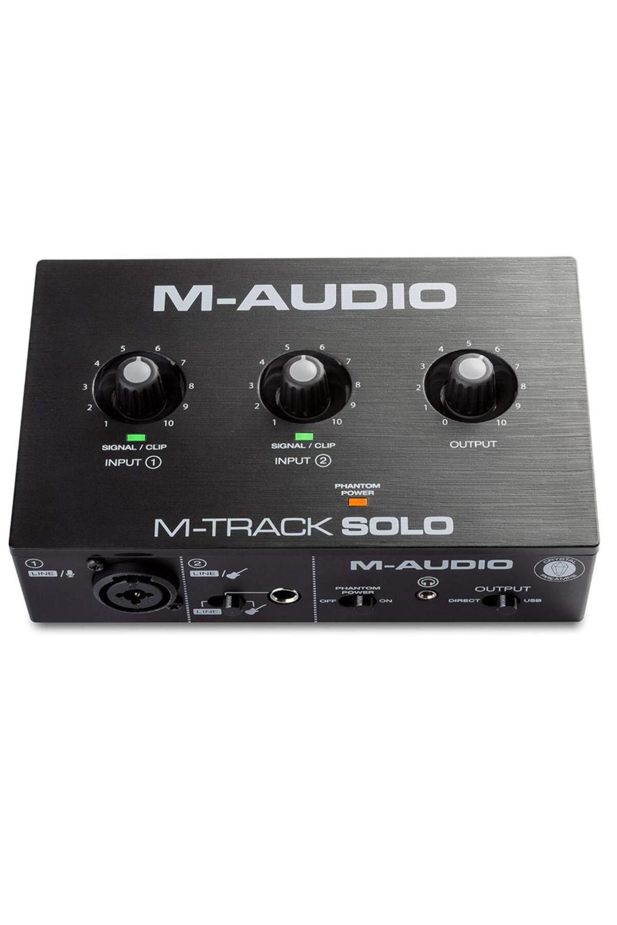 M-AUDIO-M-Track Solo - Ideal Sound Card with Recording, Streaming and Podcast Application 6