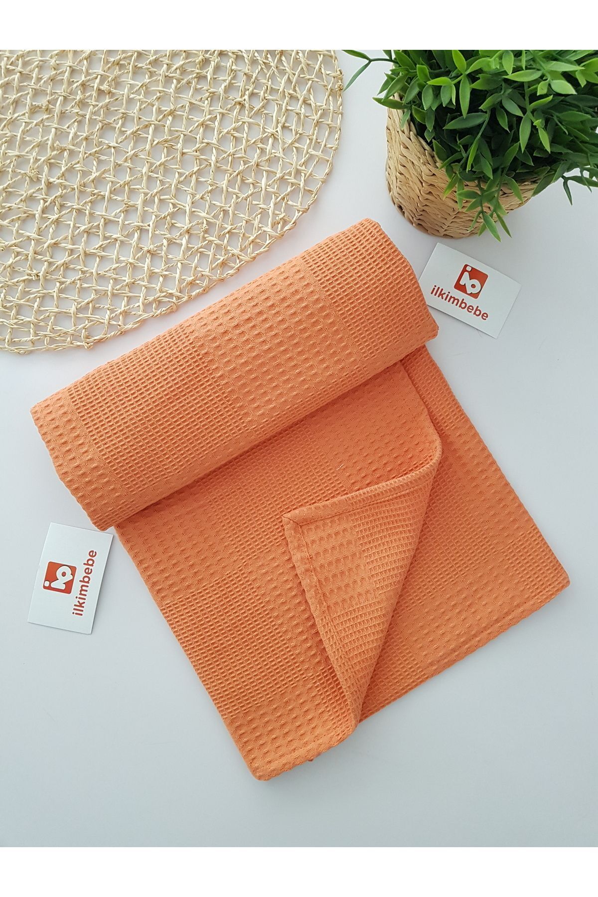 ib ilkimbebe Gökkuşağı Müslin Pike 2li Battaniye fotoğrafı 2 (önizleme)