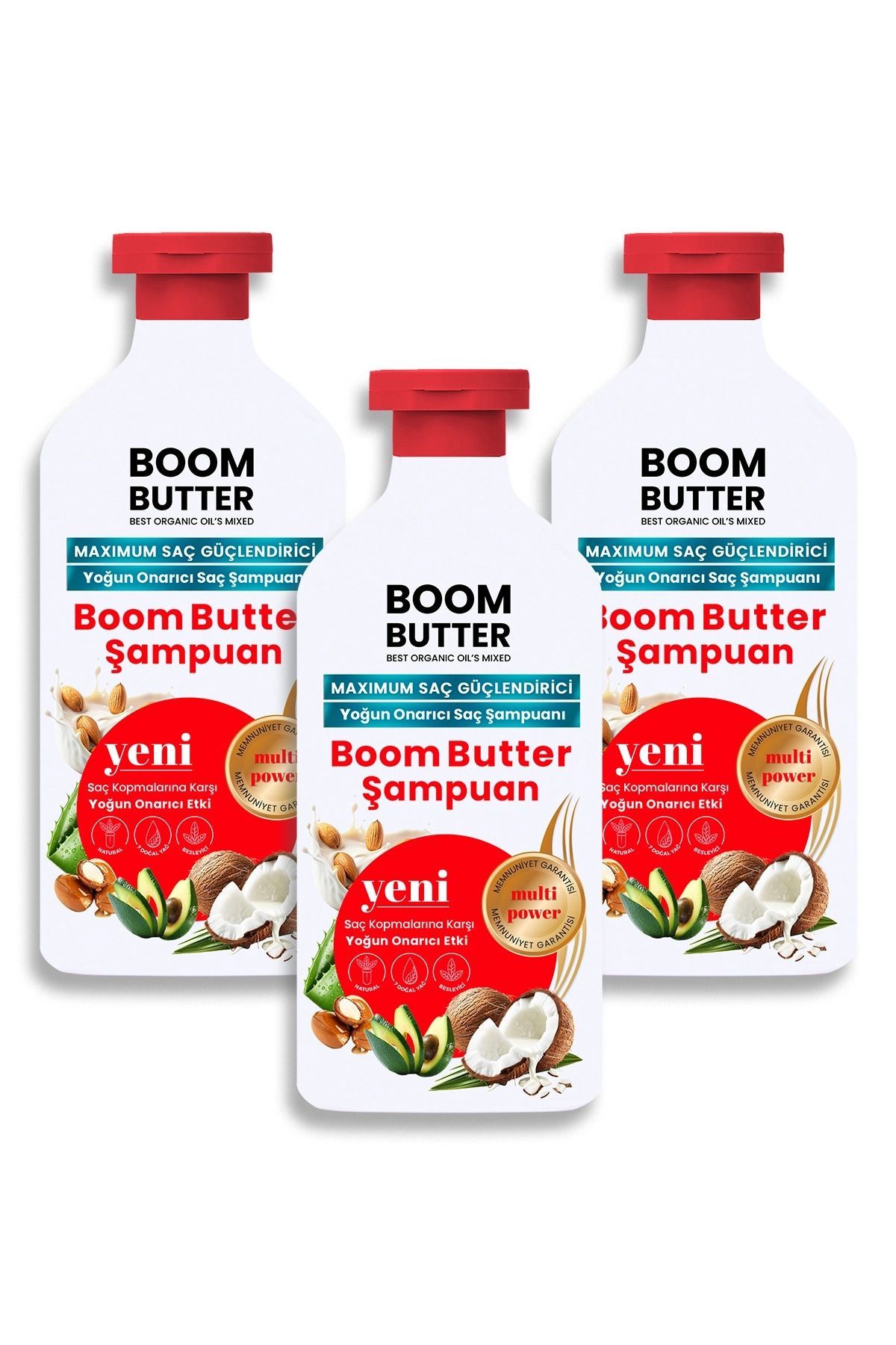 BOOM BUTTER-Triple Deal Pack - Hair Care Shampoo 2
