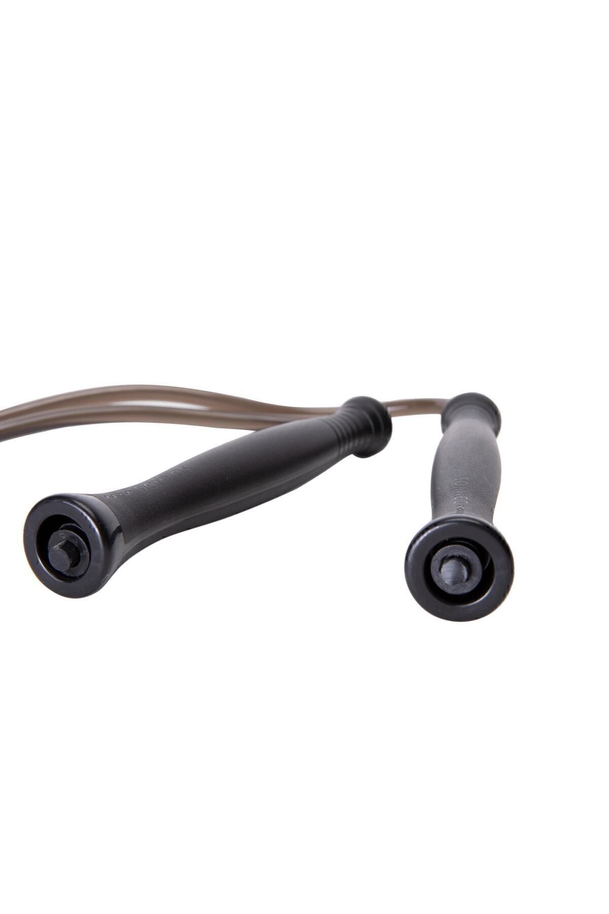 طناب ورزشی مشکی Domyos پرش IPI JR100 اورجینال Decathlon