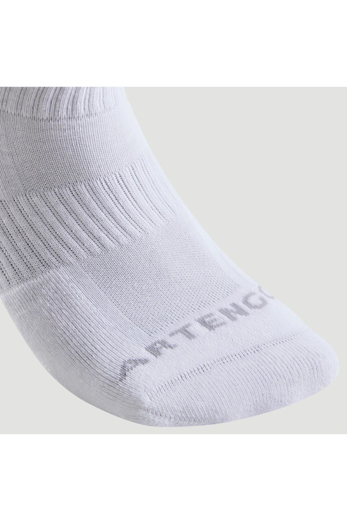 Decathlon-Artengo Tennis Socks - Medium Size Socks - Unisex - 3 Pairs - White - Rs 500 3