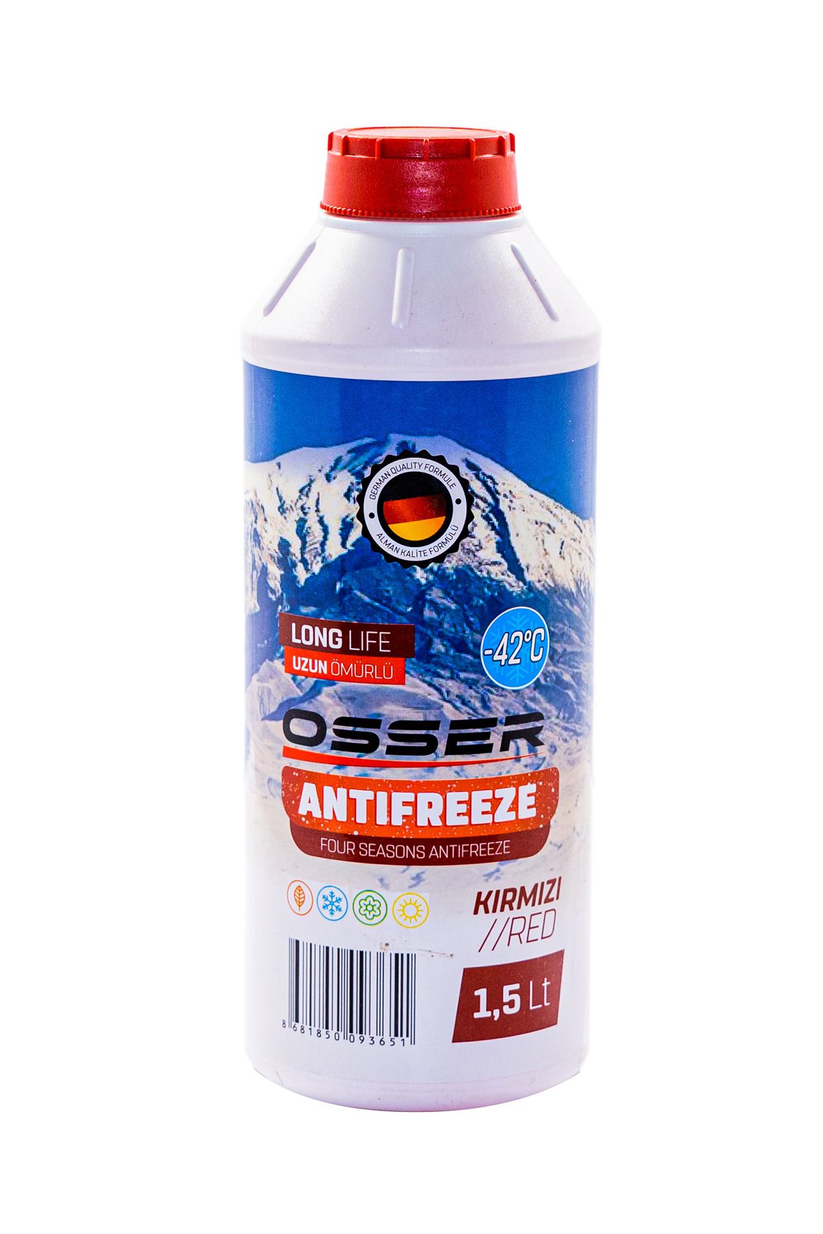 OSSER Antifiriz Kırmızı 1,5 Lt