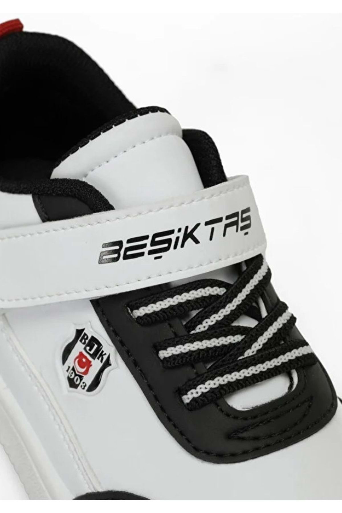 Beşiktaş-Kinetix Cena Pu Bjk Orthopedic Lighted Children's Sports Shoes White 3