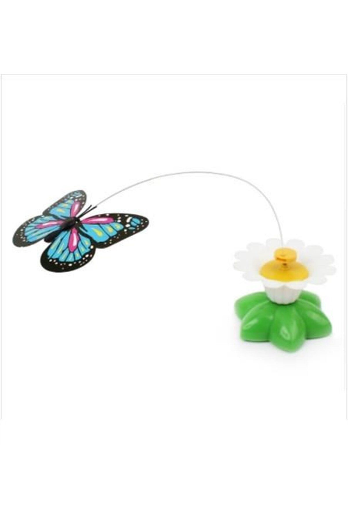 E BULURUM-Moving Rotating Butterfly - Cat Toy (Battery Operated) (5067) 2