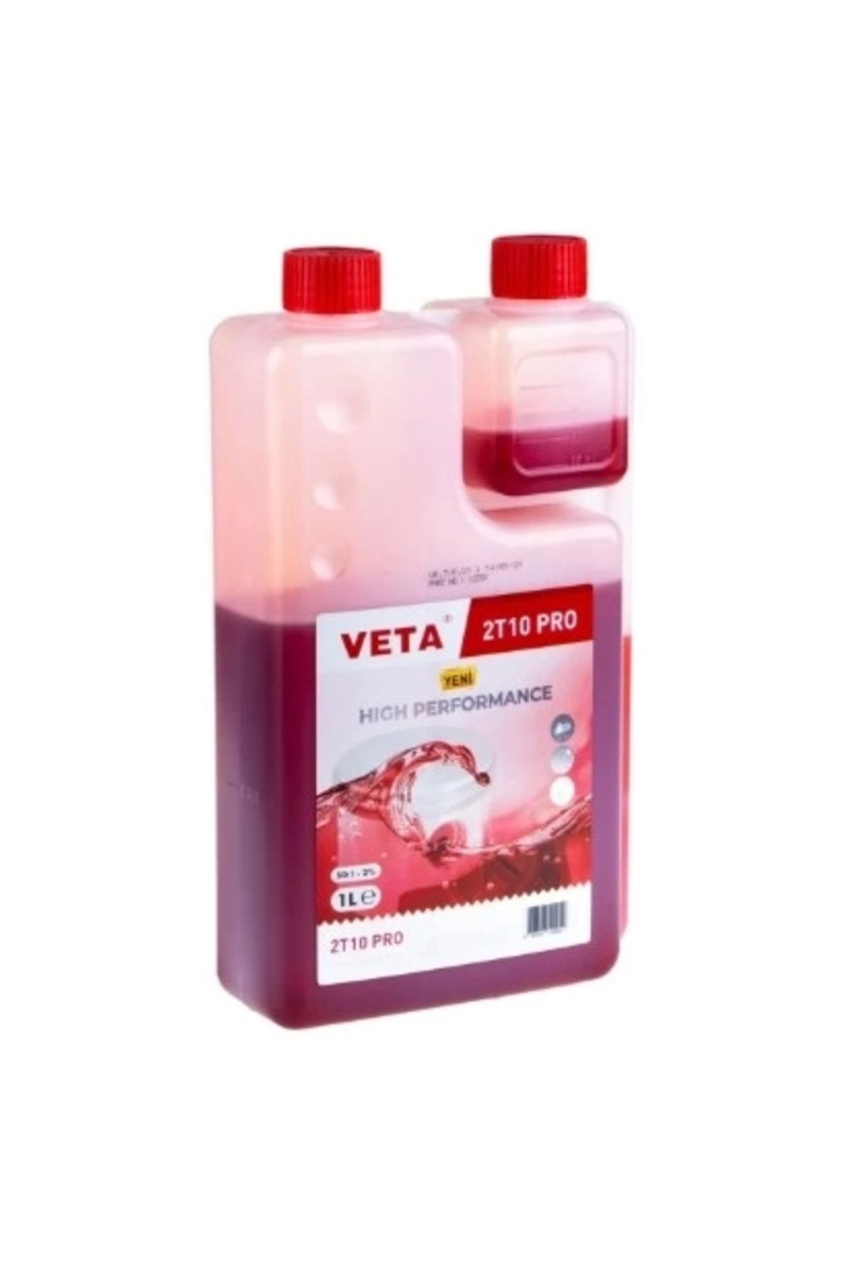 Veta Iki Zamanlı 2t Motor Yağı Ölçekli Yağ 1 Litre