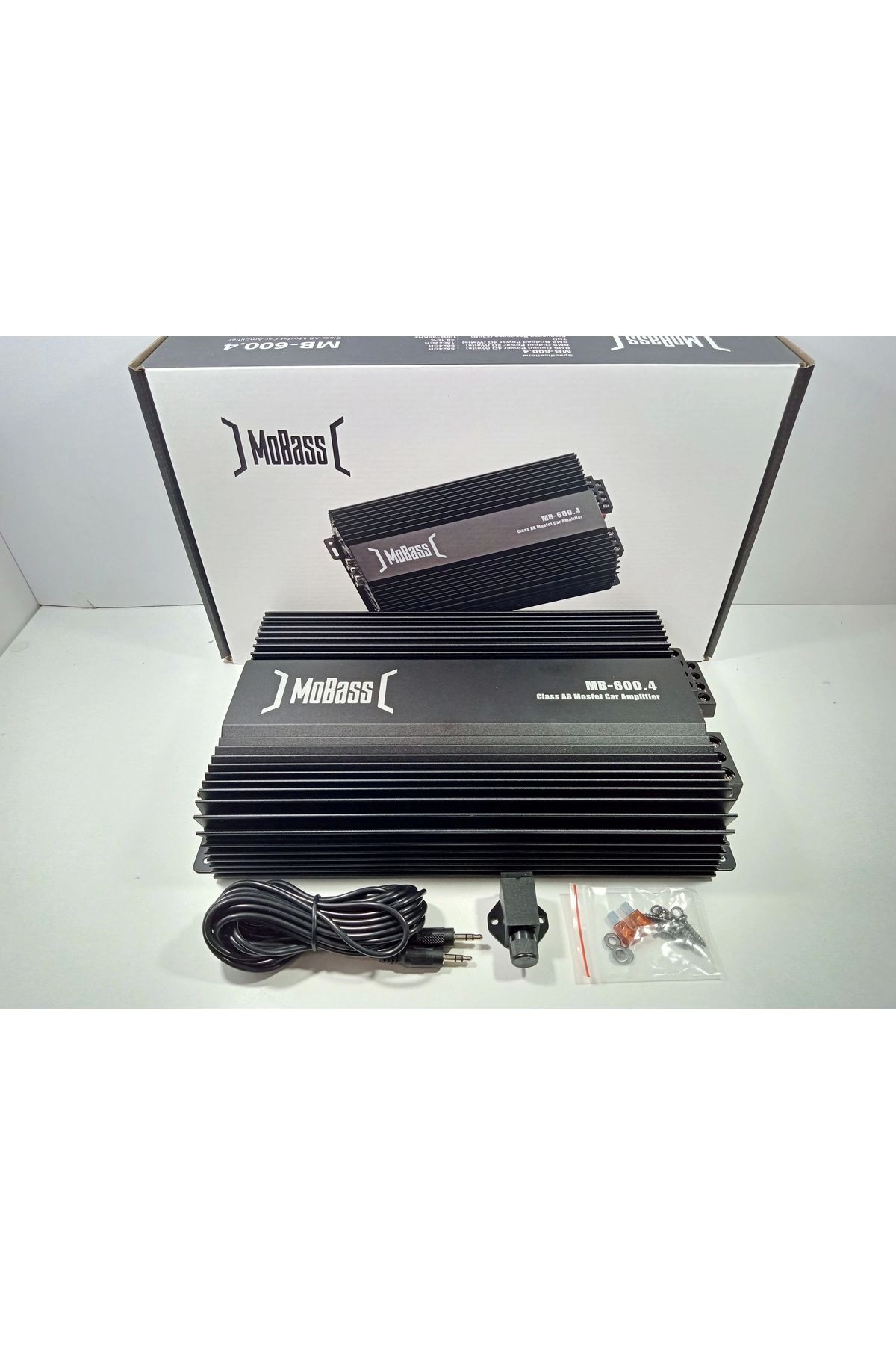 MOBASS Amfi – 4 X 60 Rms Ses Ve Bass Amfisi – Mb-600.4 Ab Class Oto Anfi