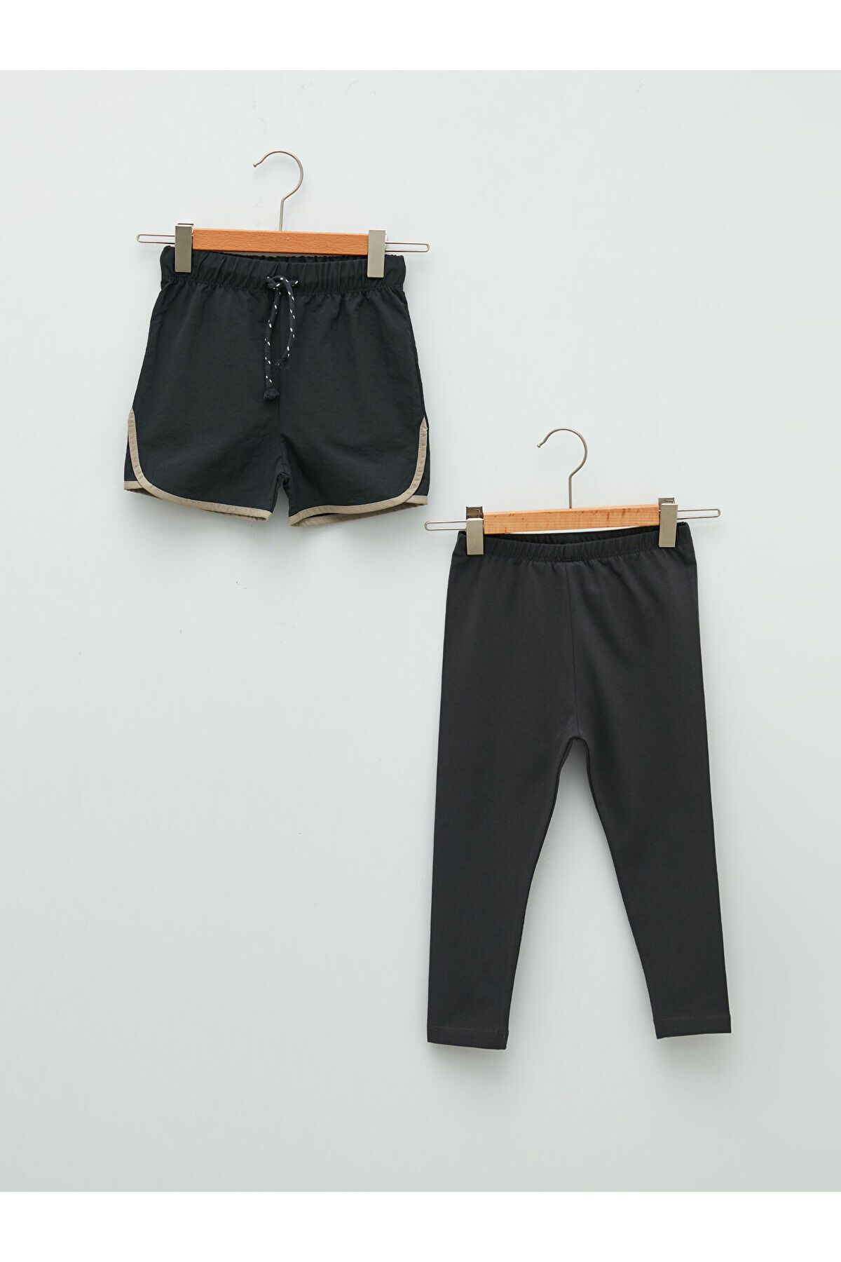 LC Waikiki-Baby Boy Shorts and Leggings Set of 2 with Elastic Waist 1